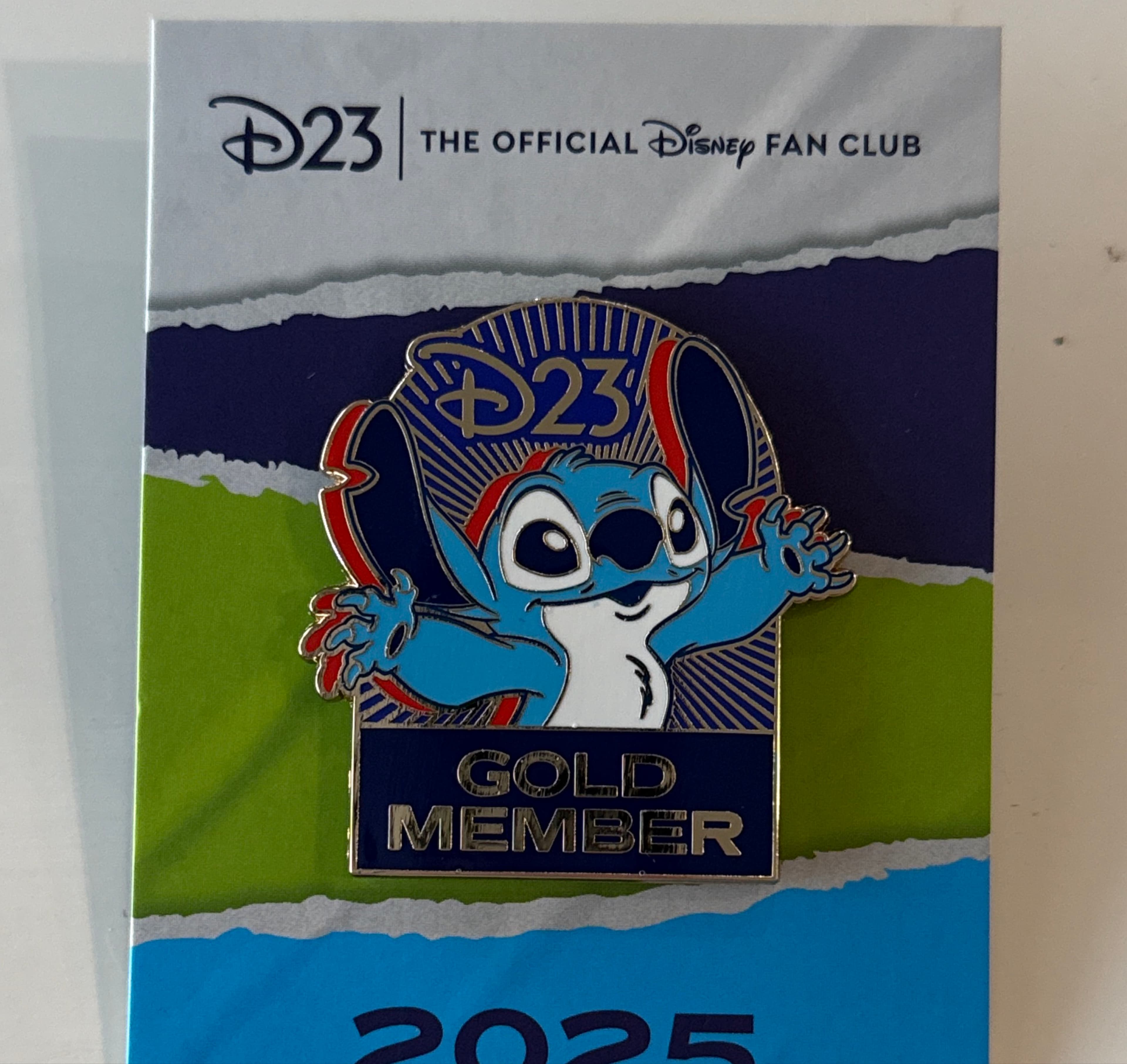Stitch - D23 Gold Member 2025 Membership Kit front