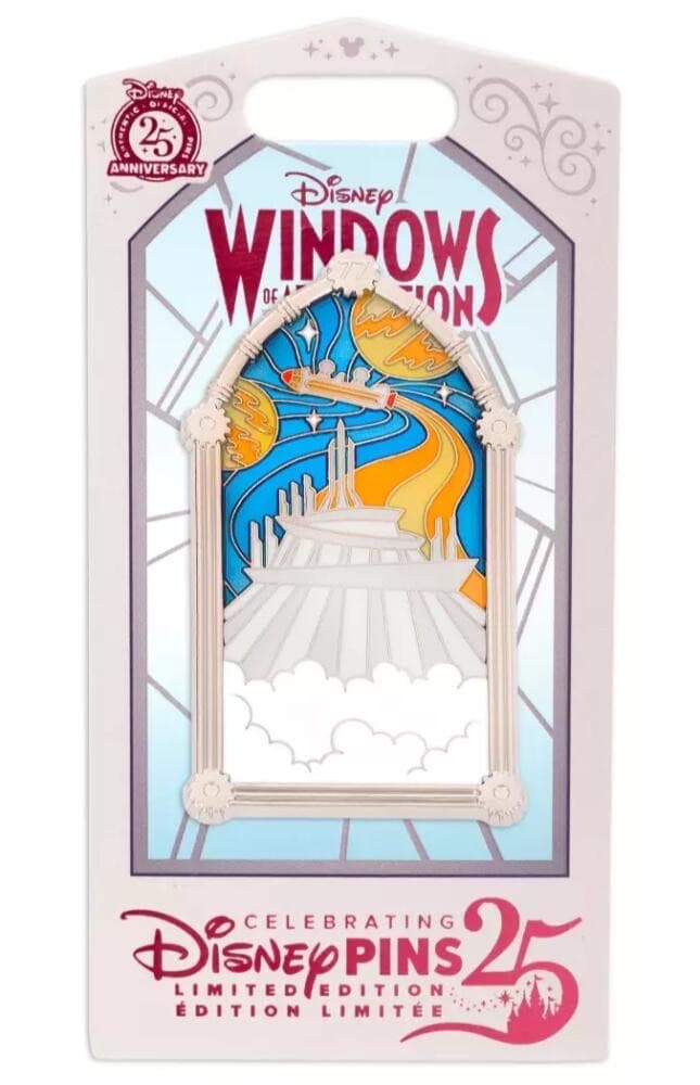 Windows of Attractions Space Mountain front