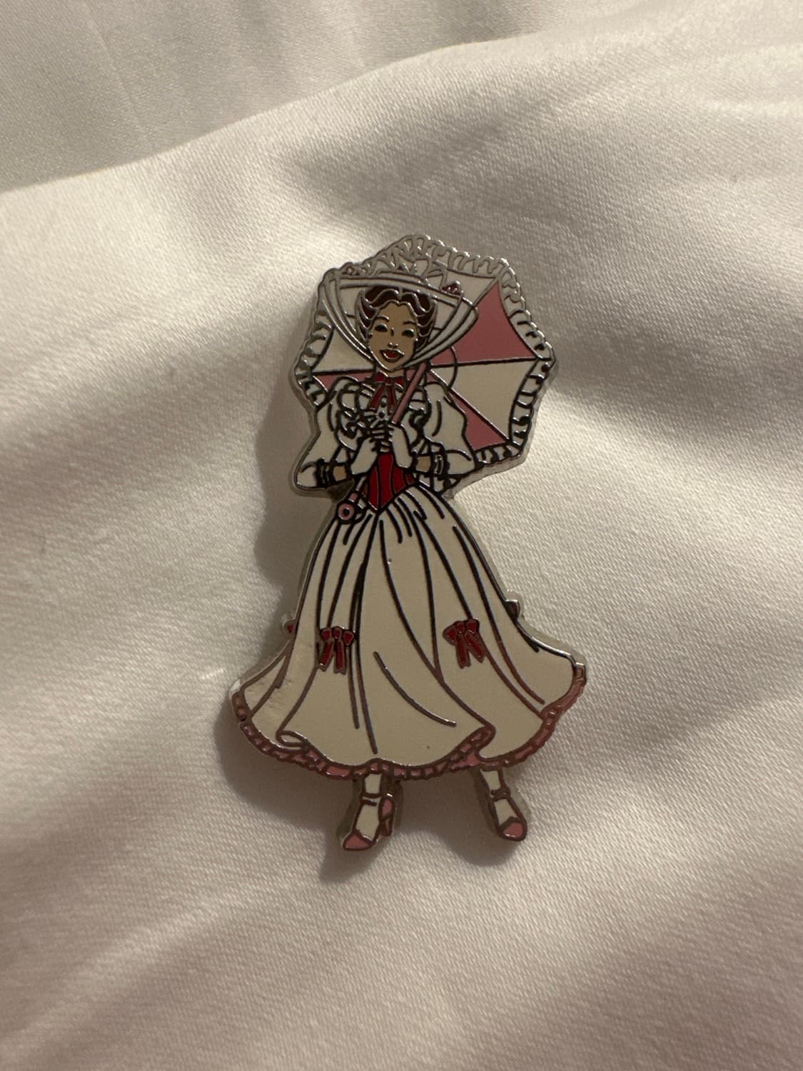 Mary Poppins - Jolly Holiday White Dress with Umbrella front