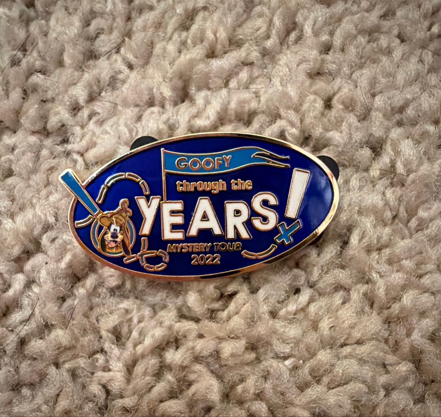 Goofy Through The Years Mystery Tour 2022 - Baseball Goofy front