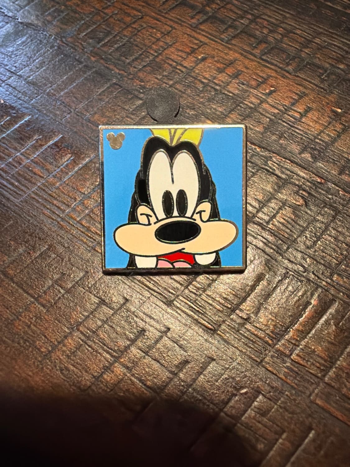 Hidden Mickey 2012 DLR - Faces - Goofy front