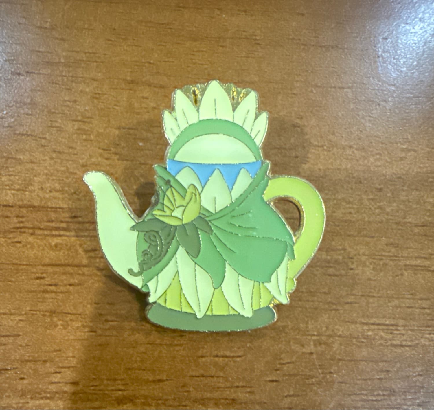 Princess and The Frog Tiana Teapot Teacup Pin Set front