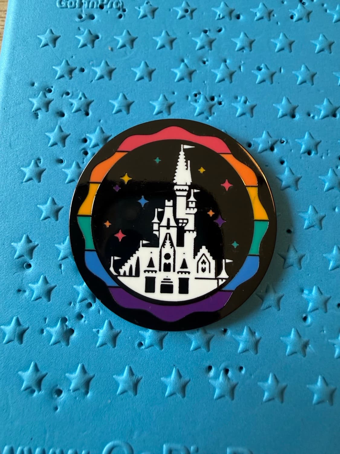 WDW - Cinderella's Castle - Rainbow Pride front