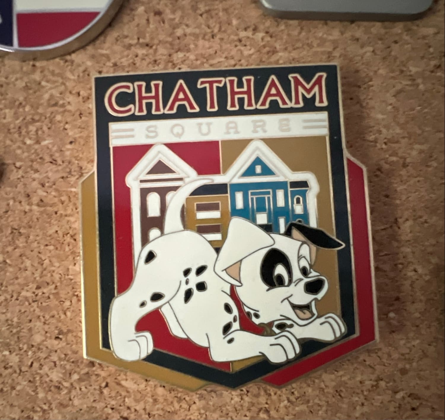 101 Dalmatians Chatham Square Cast Member Pin front