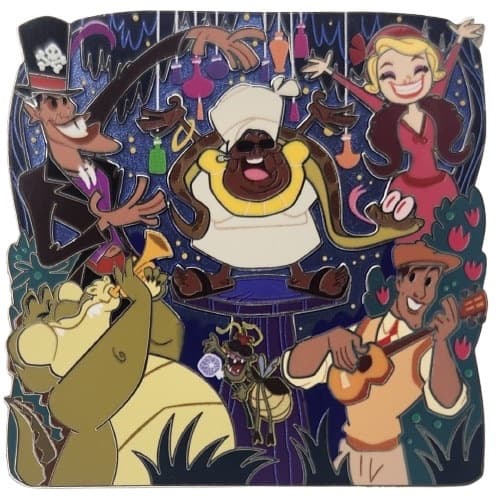 The Princess and the Frog Supporting Cast front