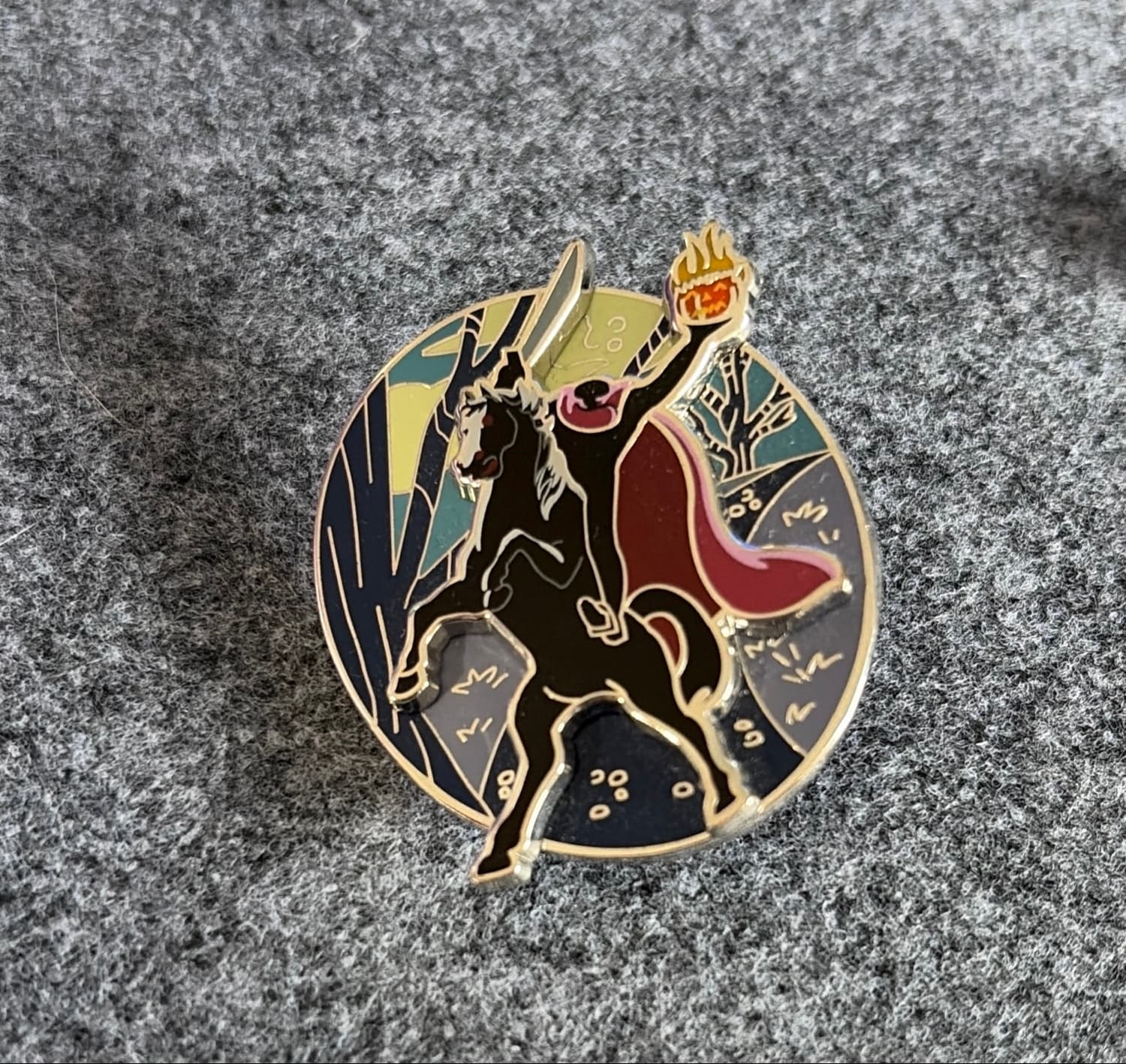 The Headless Horseman Pin - The Adventures of Ichabod and Mr. Toad – Disney Villains front