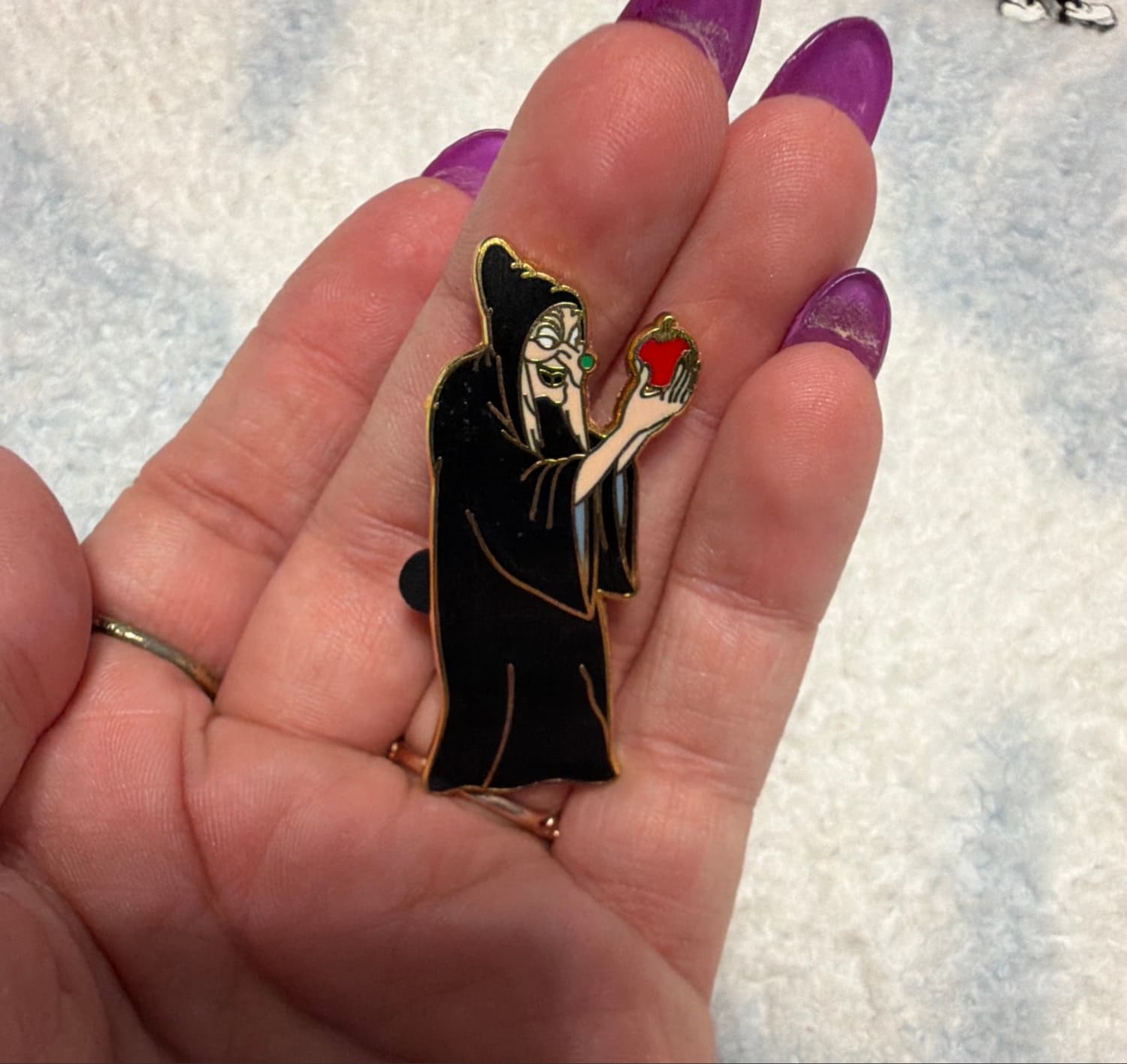 Evil Queen as Hag with Poisoned Apple front