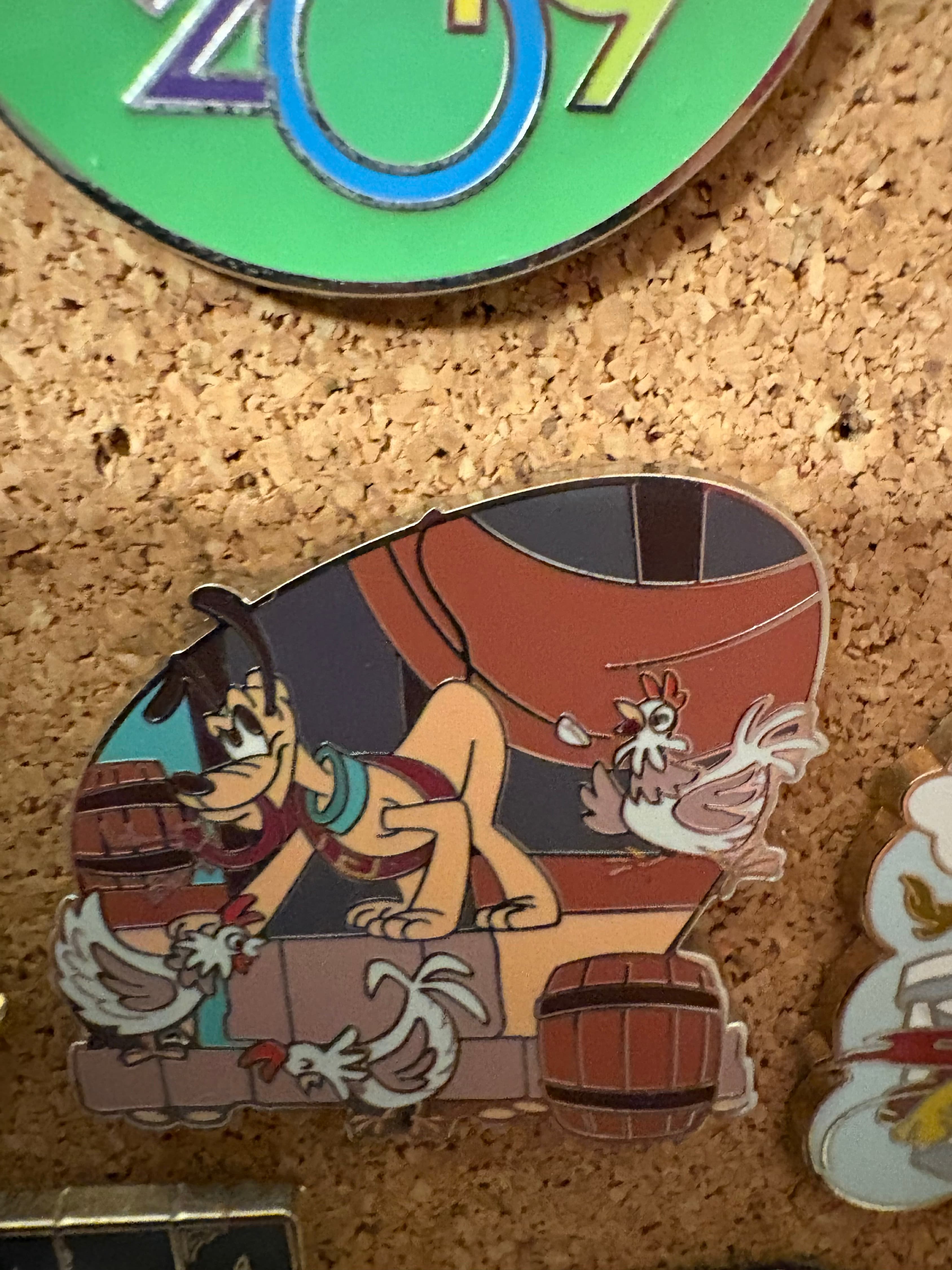 Pluto with Three Chickens (Pirates of the Caribbean) front