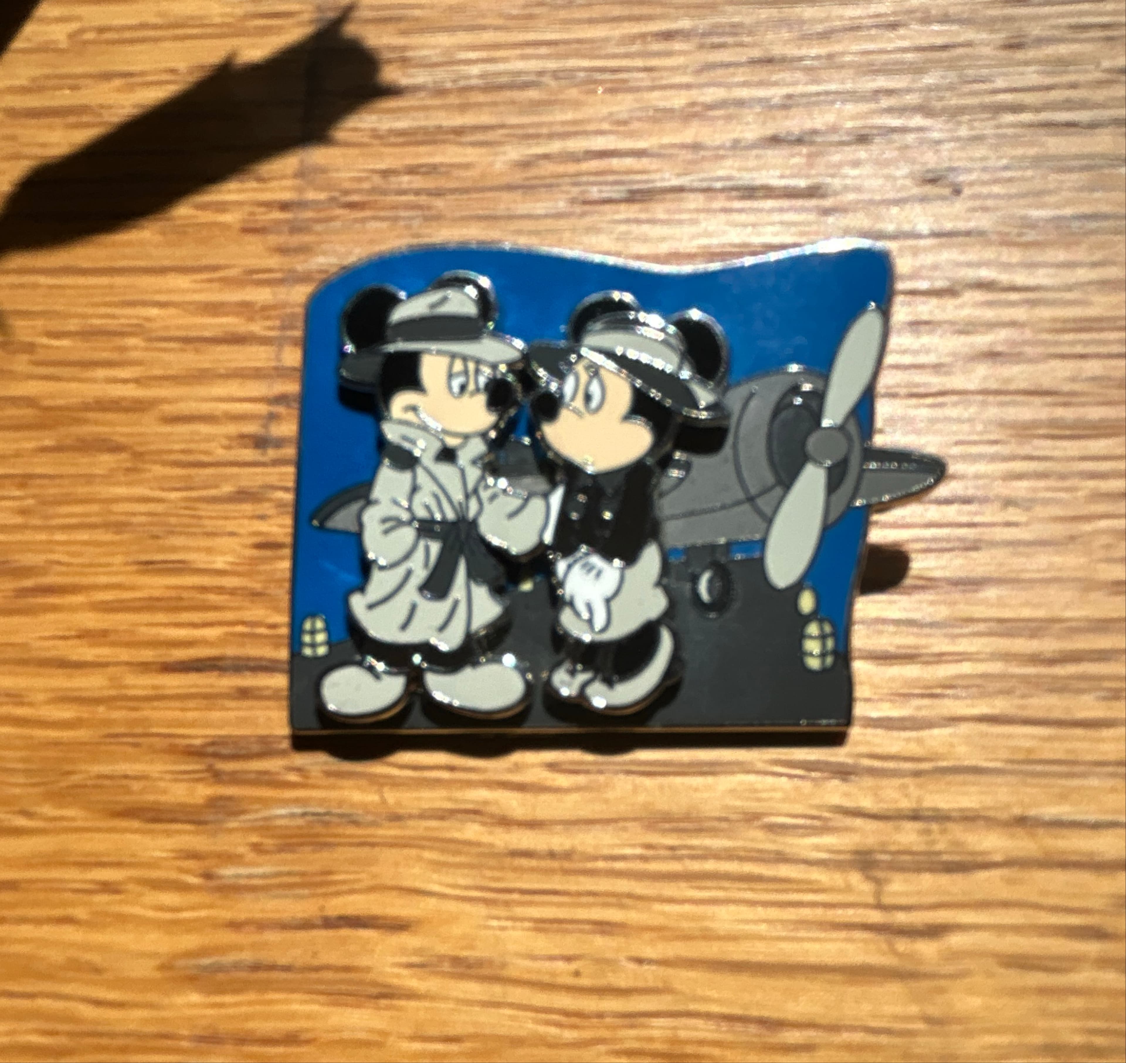 Mickey Mouse & Minnie Casablanca Great Movie Ride Movie Moments Pin front