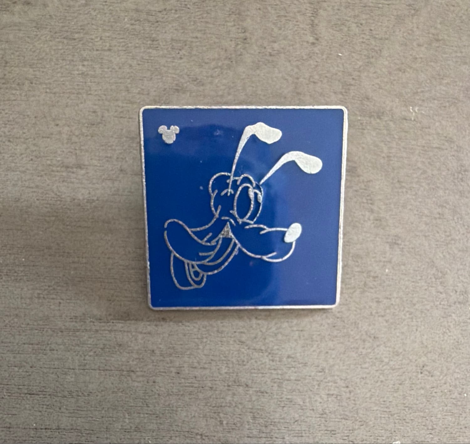 Pluto Square Hidden Mickey front