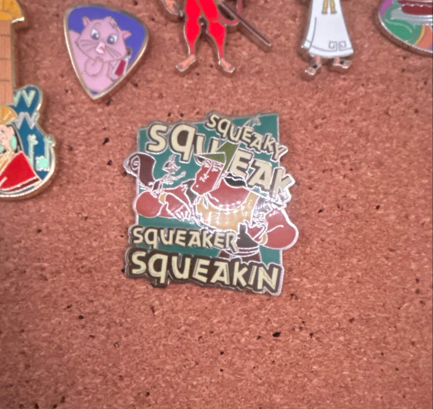 Disney Pin - Emperor's New Groove Kronk and Squeaky front