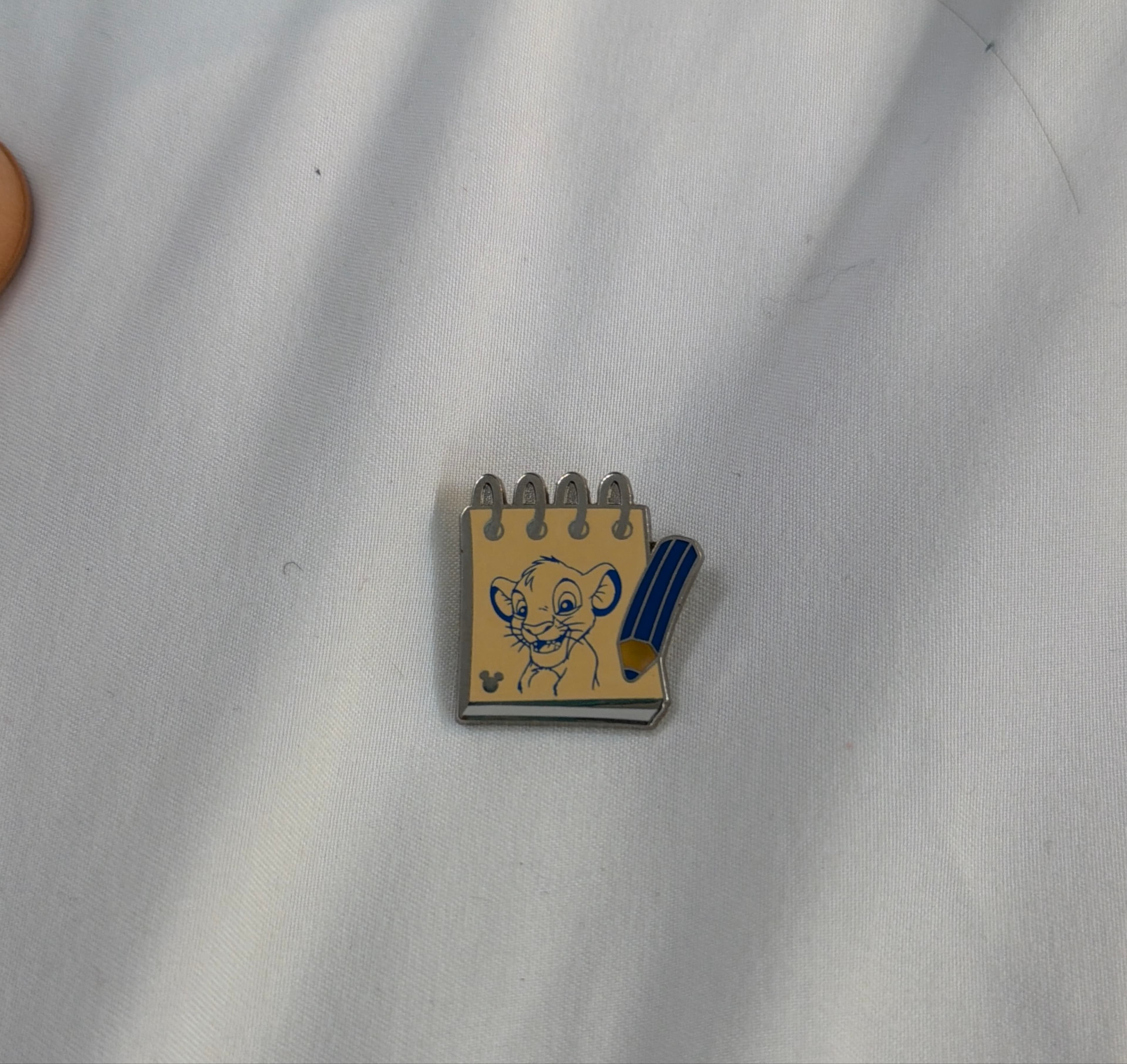 Simba - Sketch Pads - WDW Hidden Mickey 2014: Wave A front