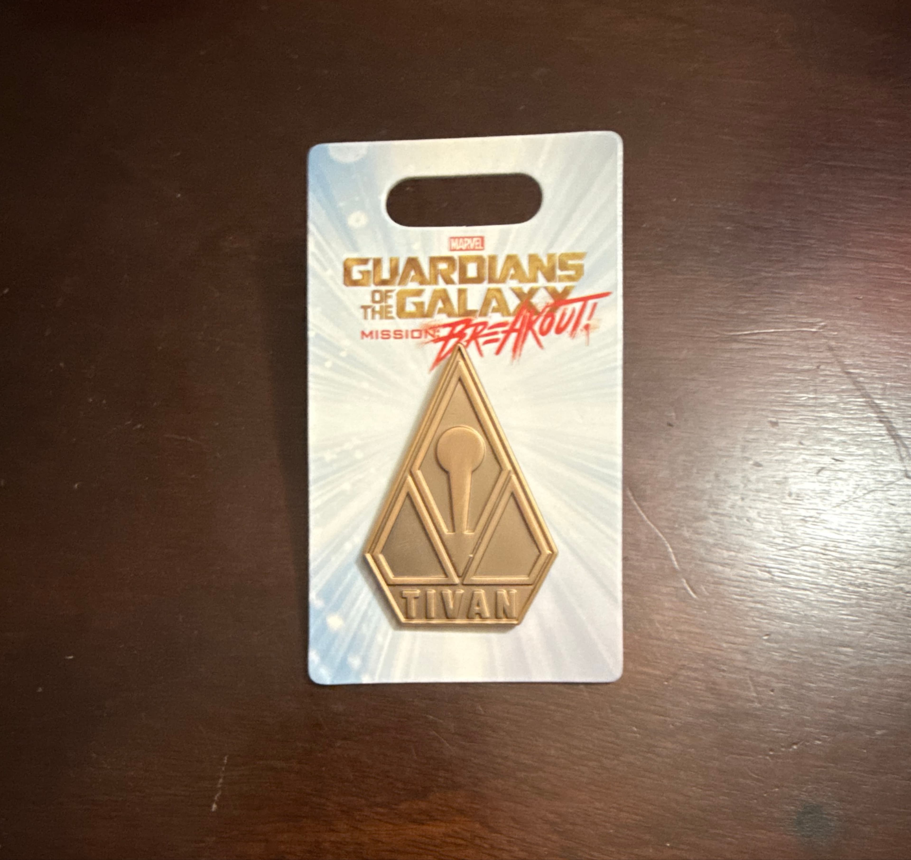 Taneleer Tivan's Collector Museum Logo - Guardians of the Galaxy Mission: Breakout! front