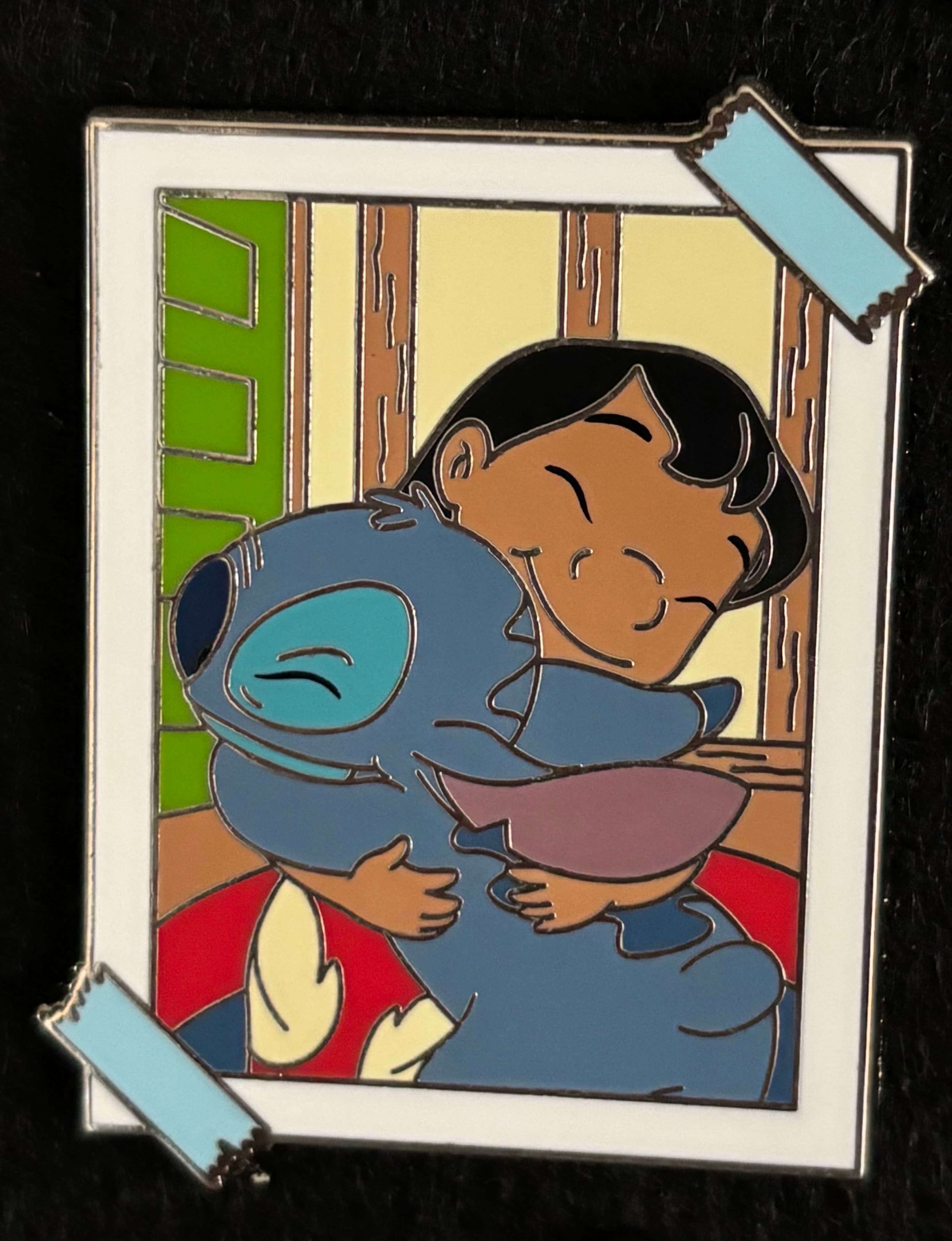 Stitch Photos/Postcards Stitch & Lilo Hugging front