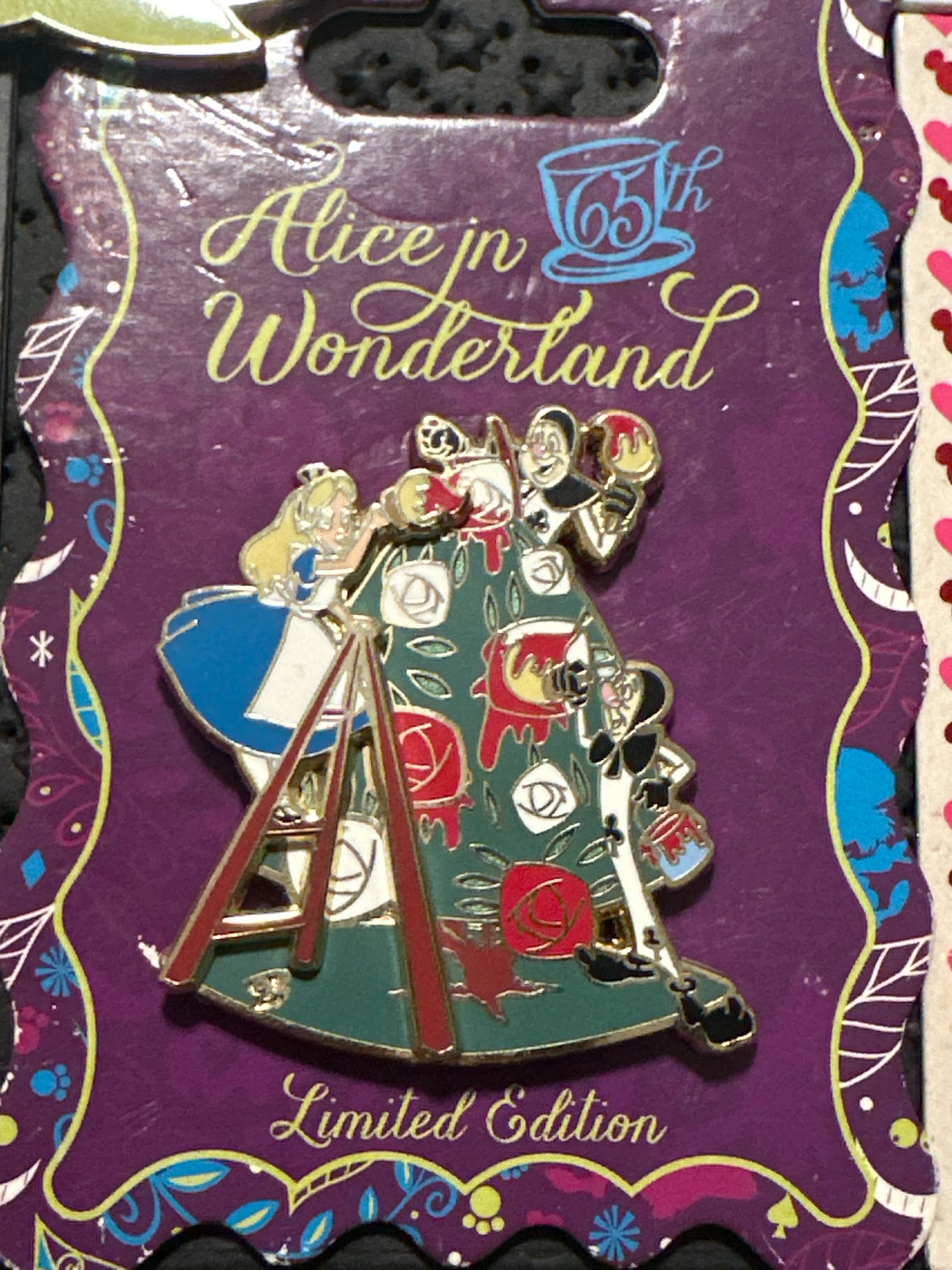 Alice in Wonderland Painting the Roses Red front