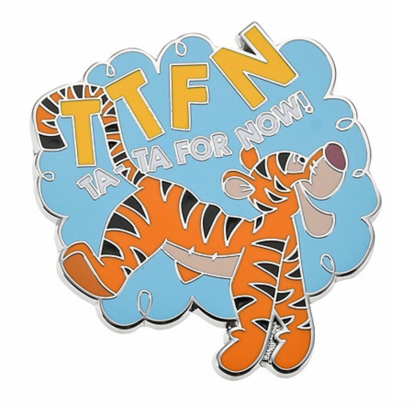 Tigger TTFN Ta-ta For Now! front