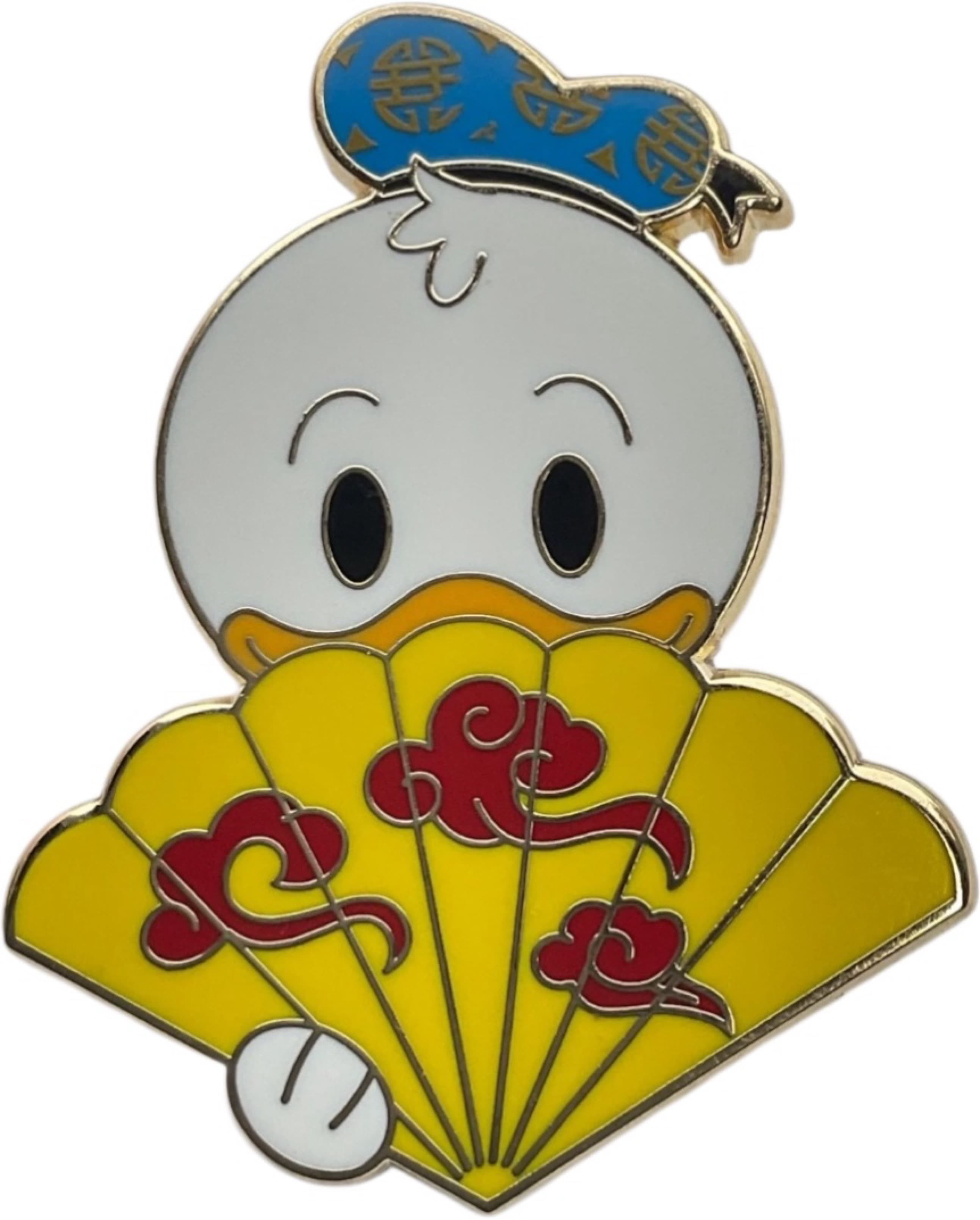 Donald Duck Folding Fan front