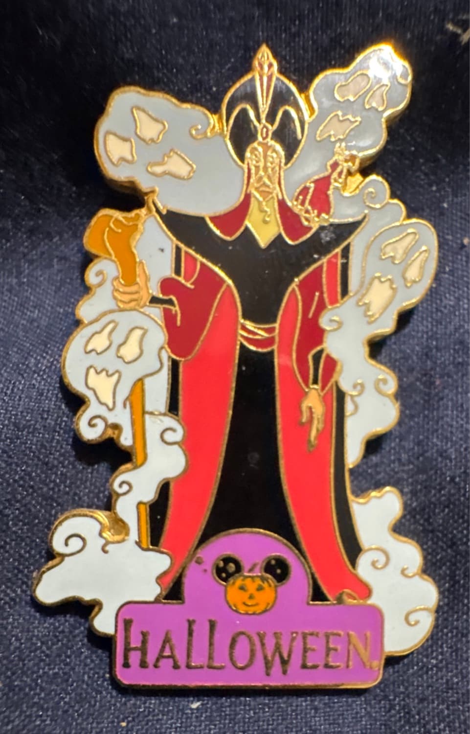 Disneyland Resort Paris Happy Halloween 2002 Jafar Pin front