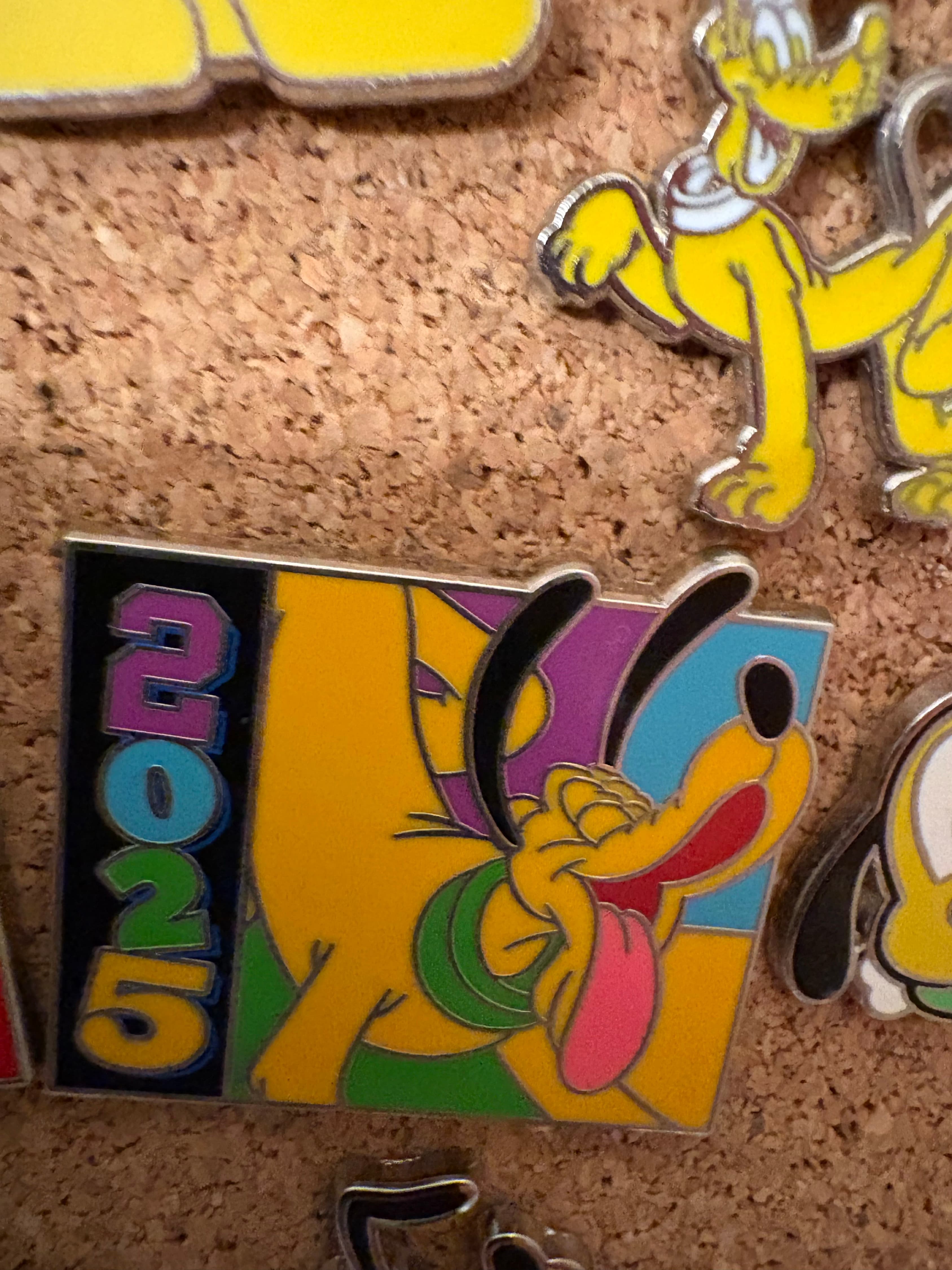 Pluto - Mickey and Friends Dated 2025 Starter Pin front