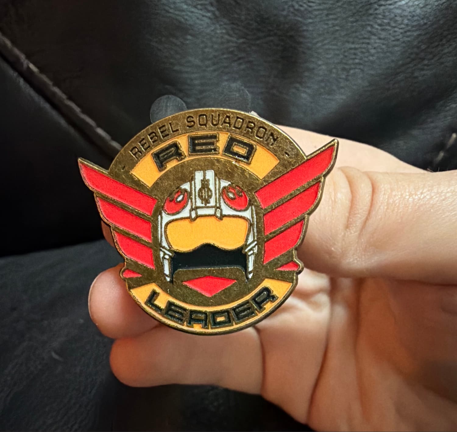 Star Wars: Rogue One Rebel Squadron Leaders - Red Leader Pin front
