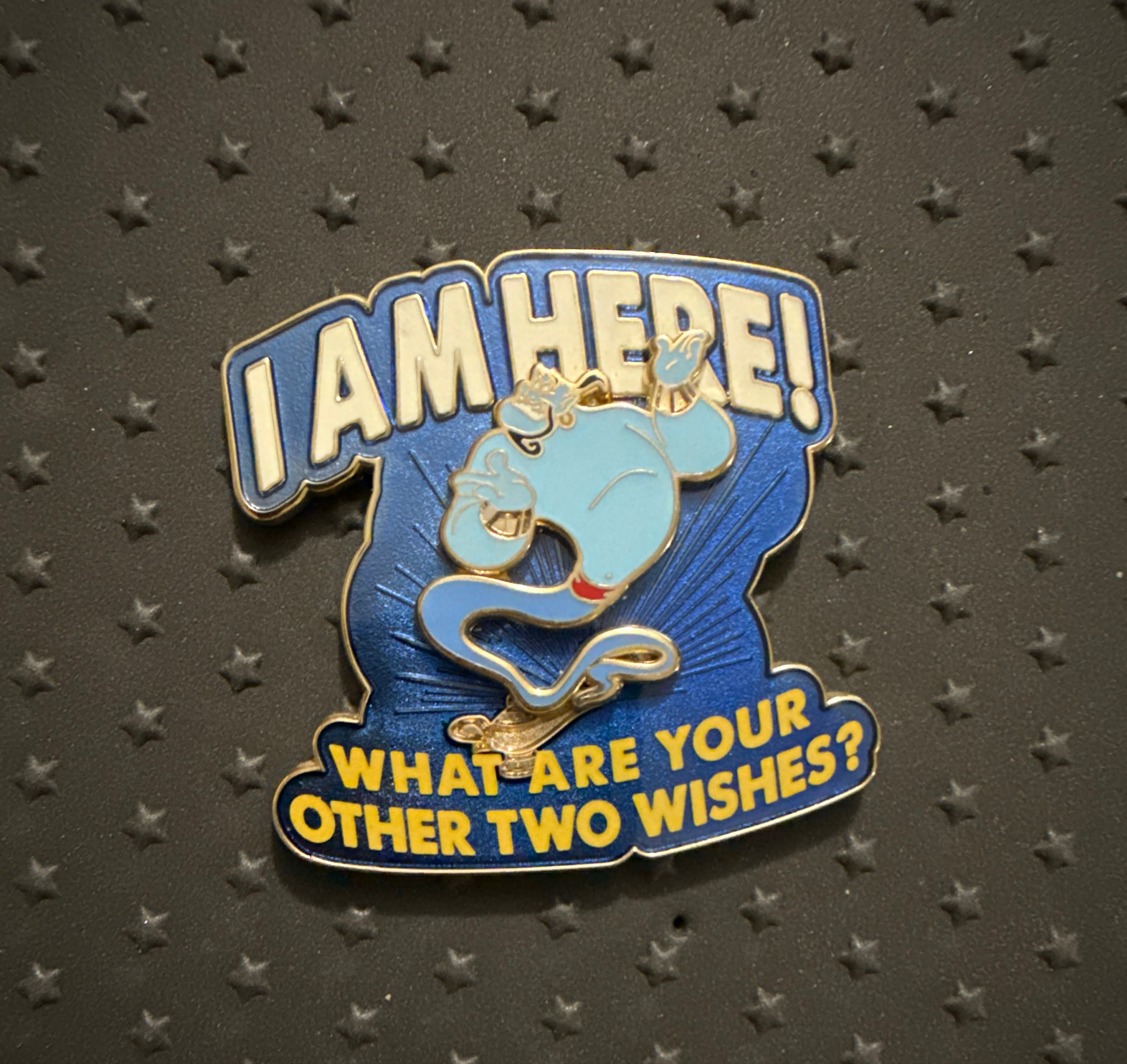 Aladdin - Genie - I Am Here! What Are Your Other Two Wishes? front