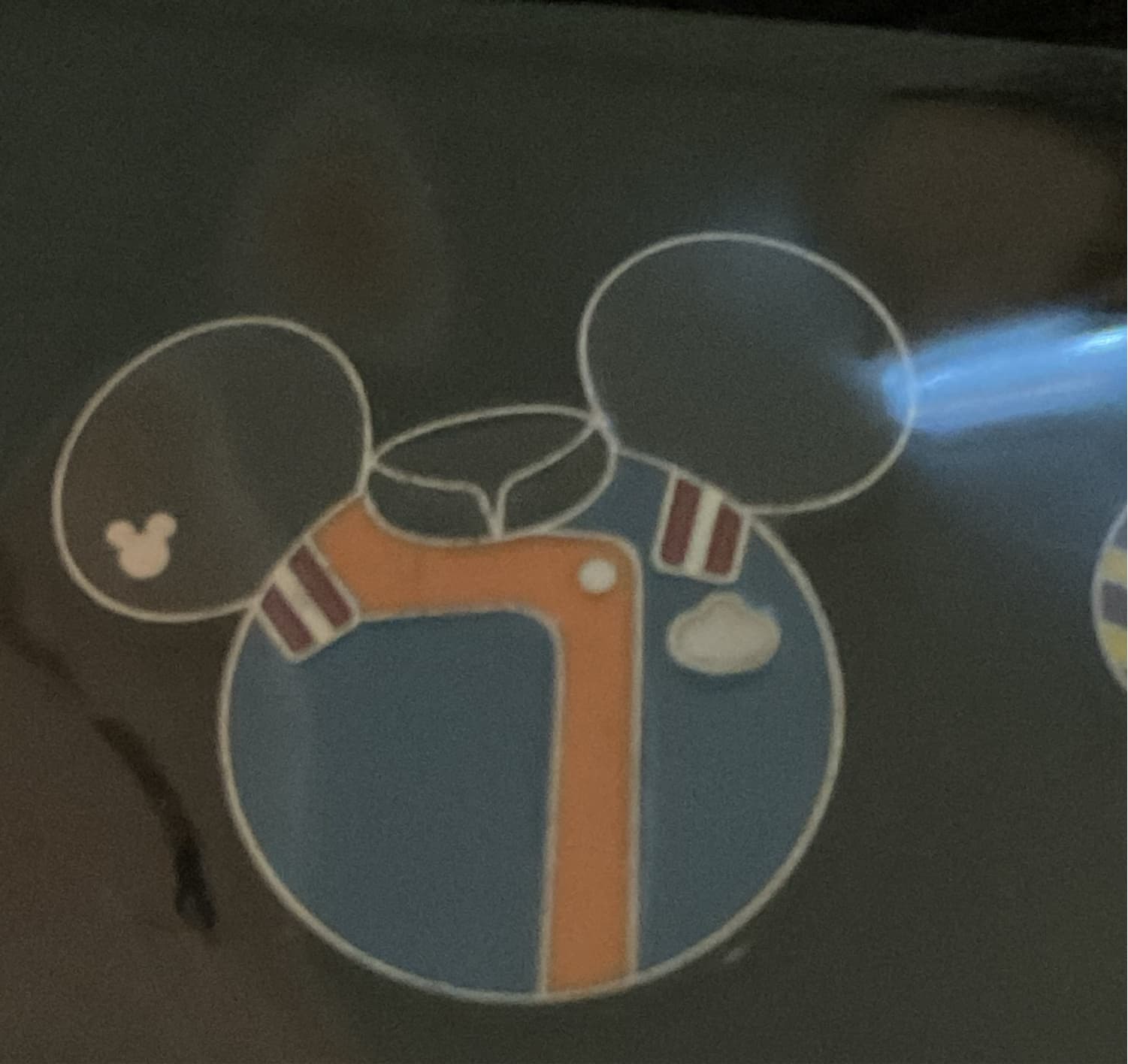 WDW - 2013 Hidden Mickey Series - Epcot Cast Costume Icons - Mission Space front