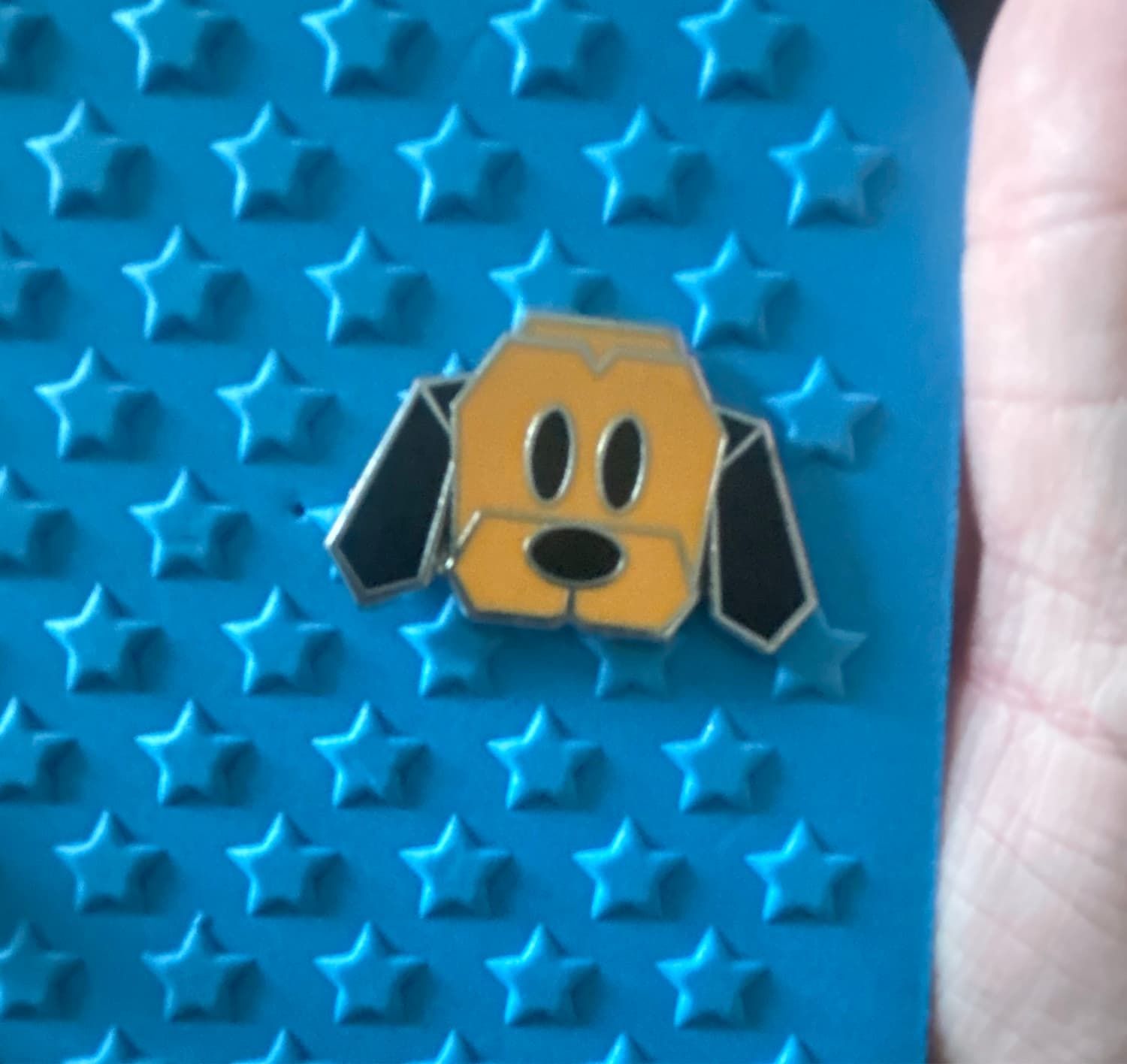 Pluto Origami Mystery Pin front