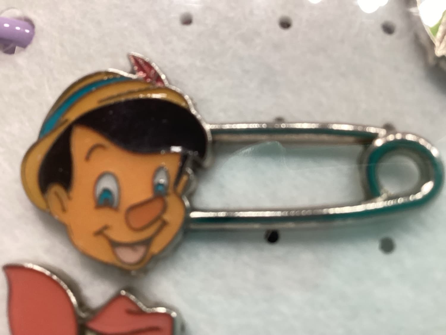 Toddler Boys Mini Pin Box Set - Pinocchio front