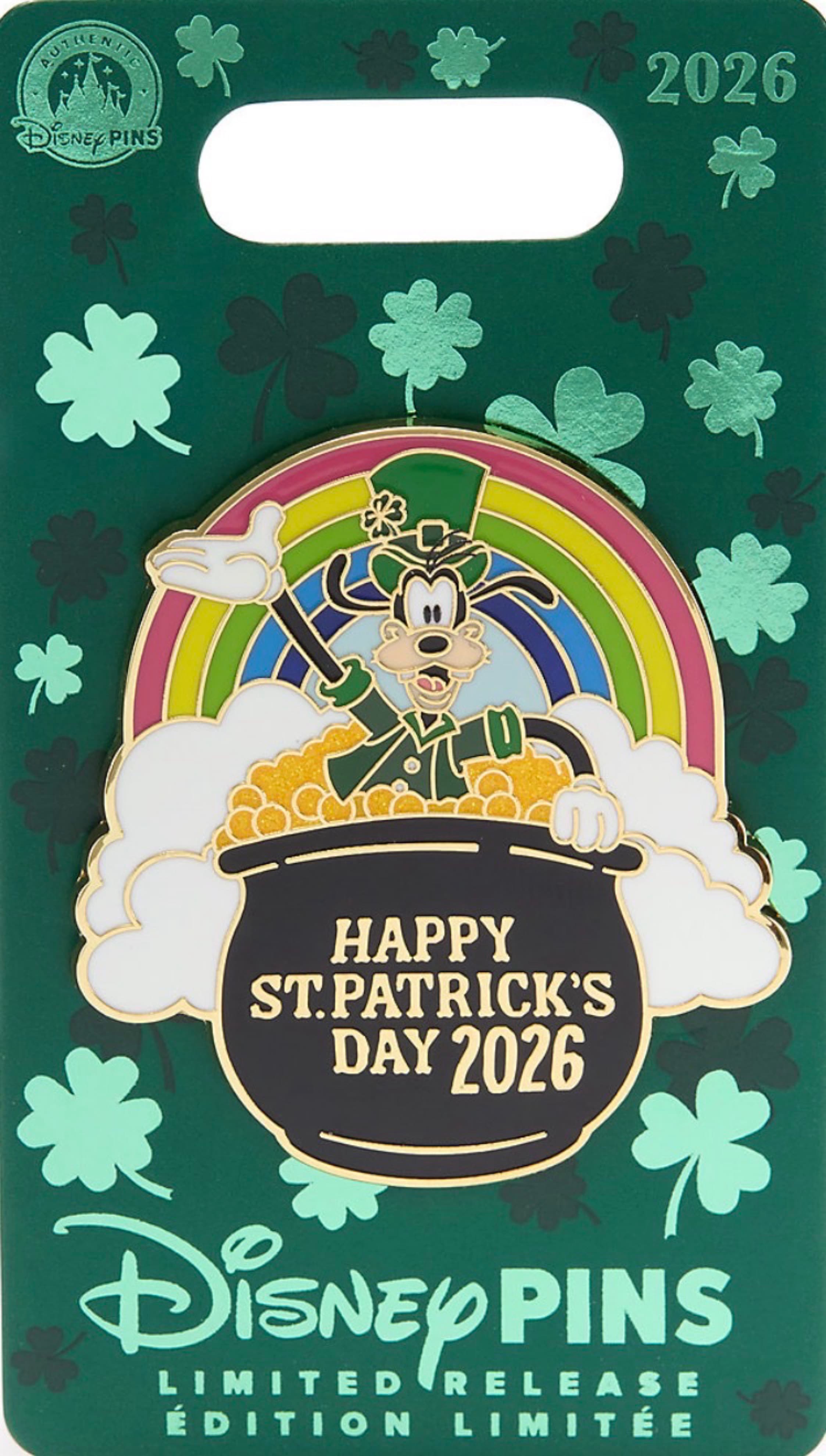 Goofy Happy St. Patrick's Day 2026 front