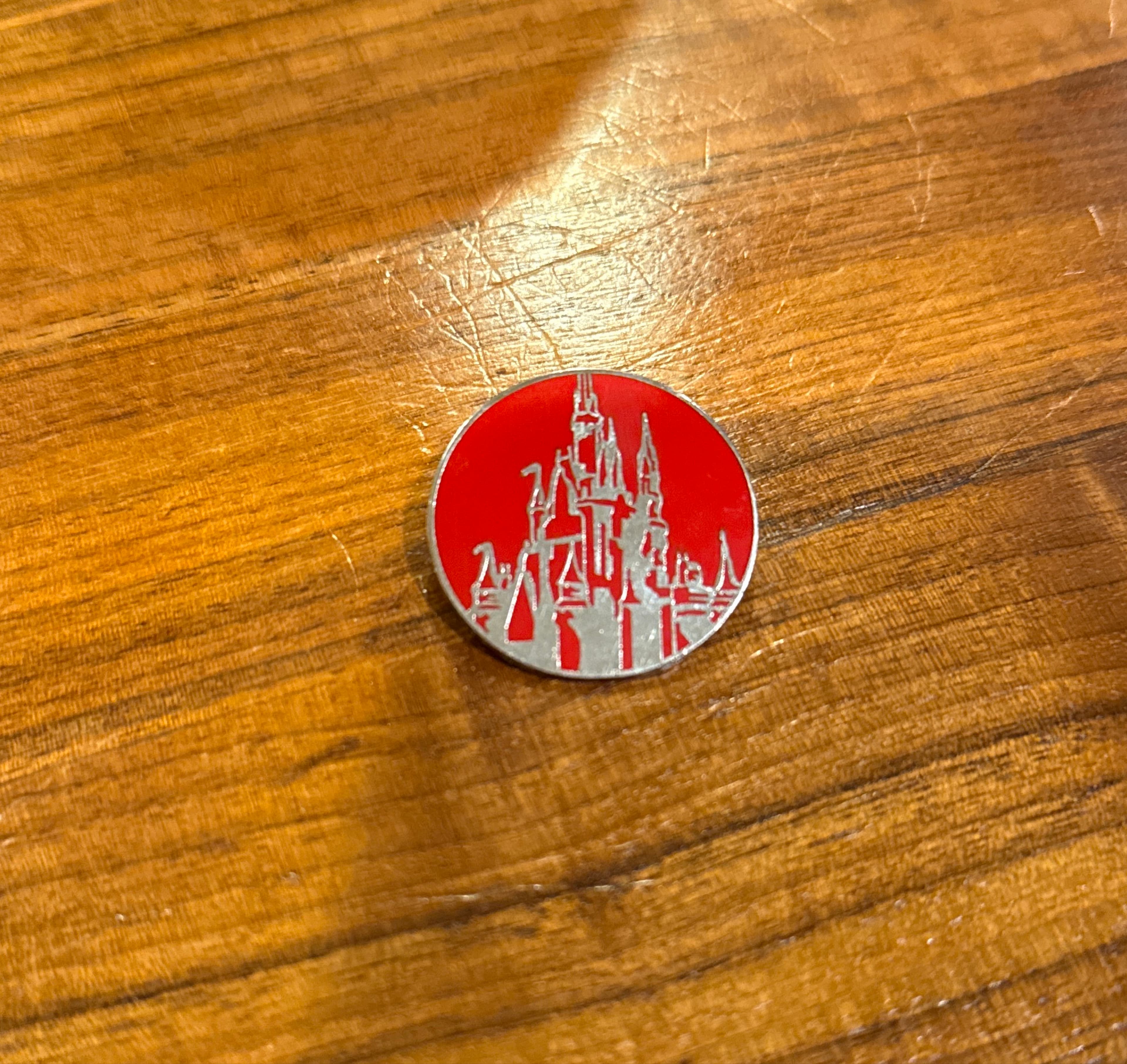Cinderella Castle Silhouette - Park Icons Mini-Pin Collection front