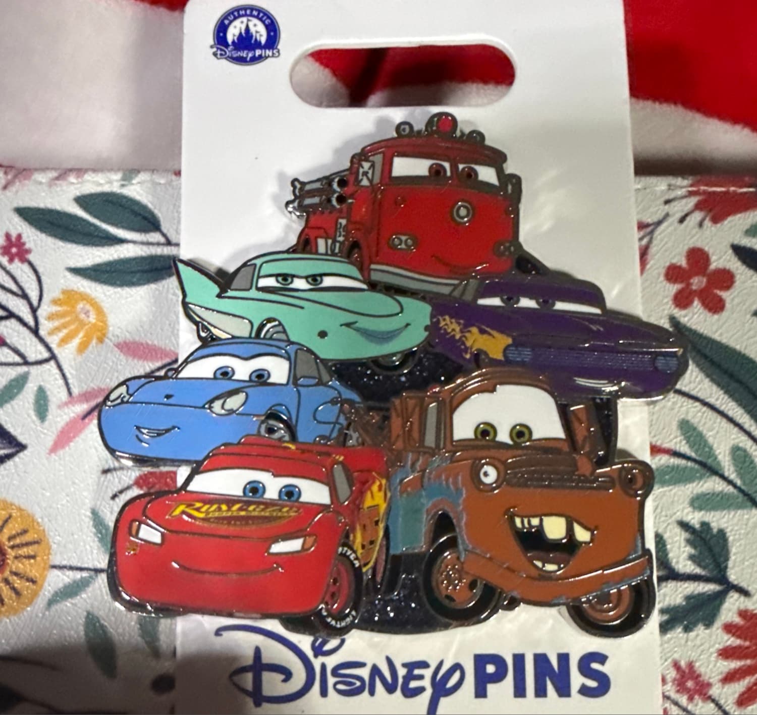 Disney/Pixar Cars Cast Family Pin front