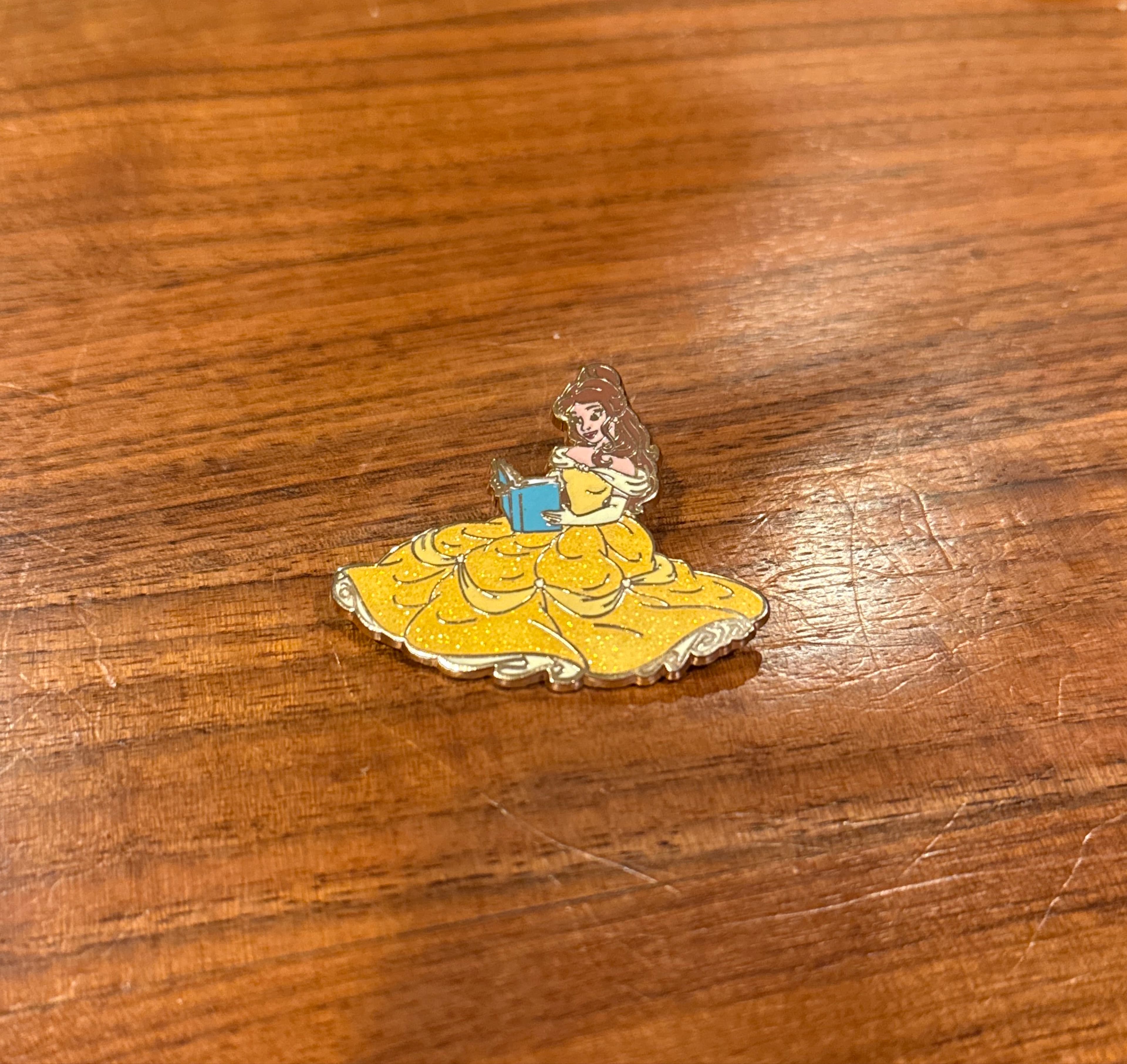 Belle Reading - Disney Princess Pin Collection front