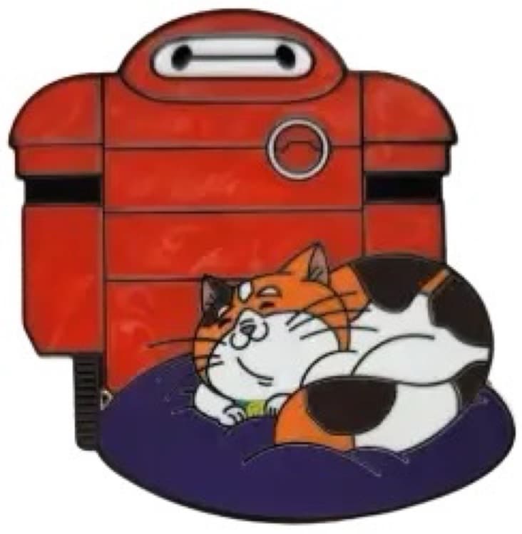 Mochi and Baymax Sleeping front