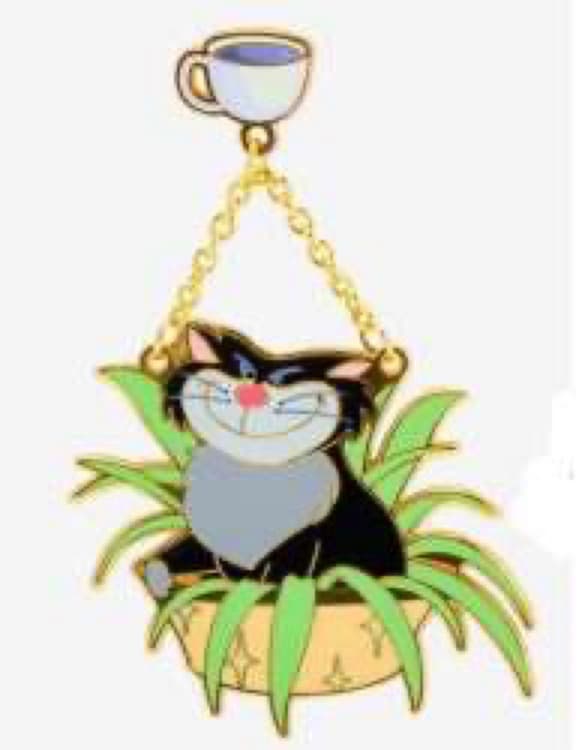 Lucifer in Planter front