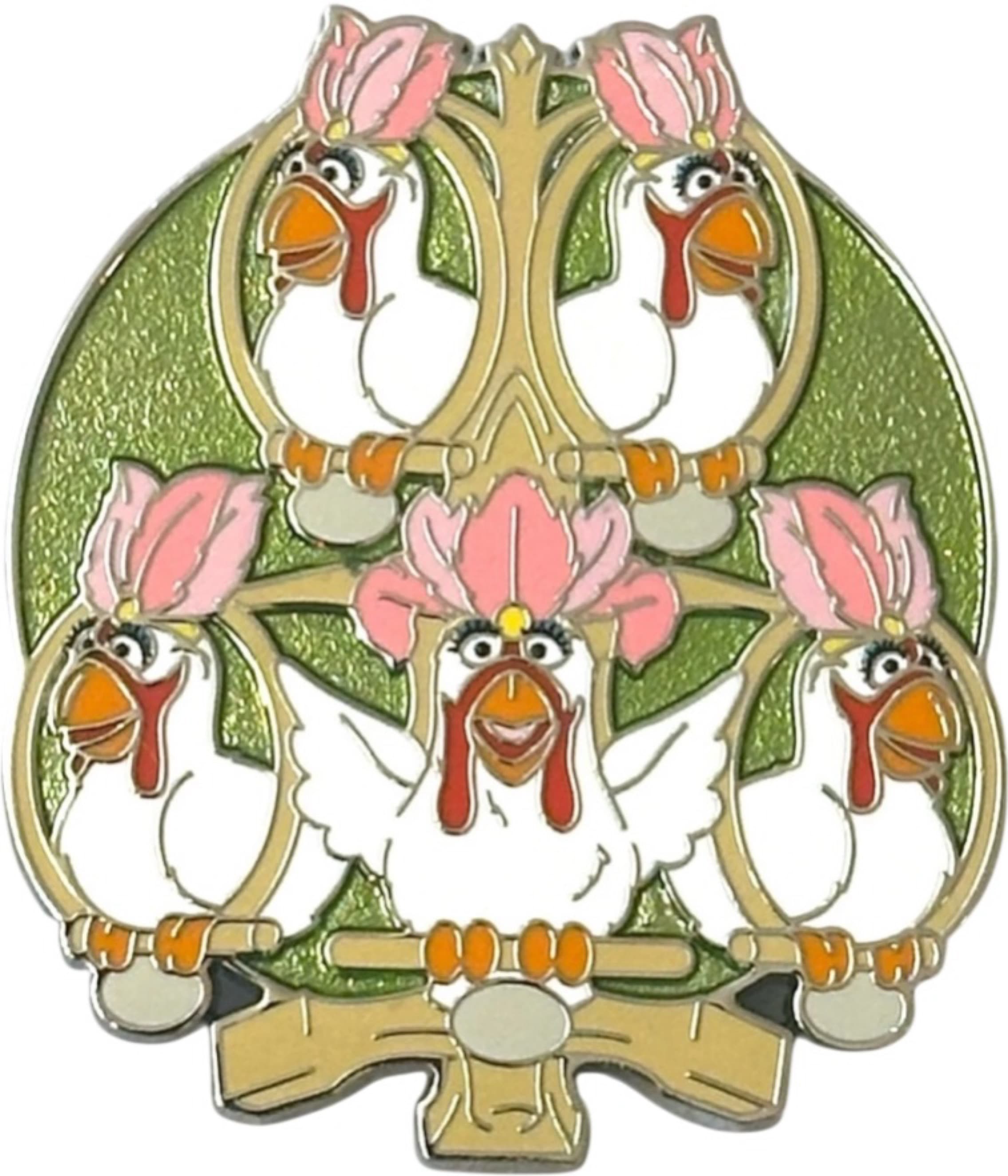 The Muppets Camilla and the Chickens as Tiki Birds front