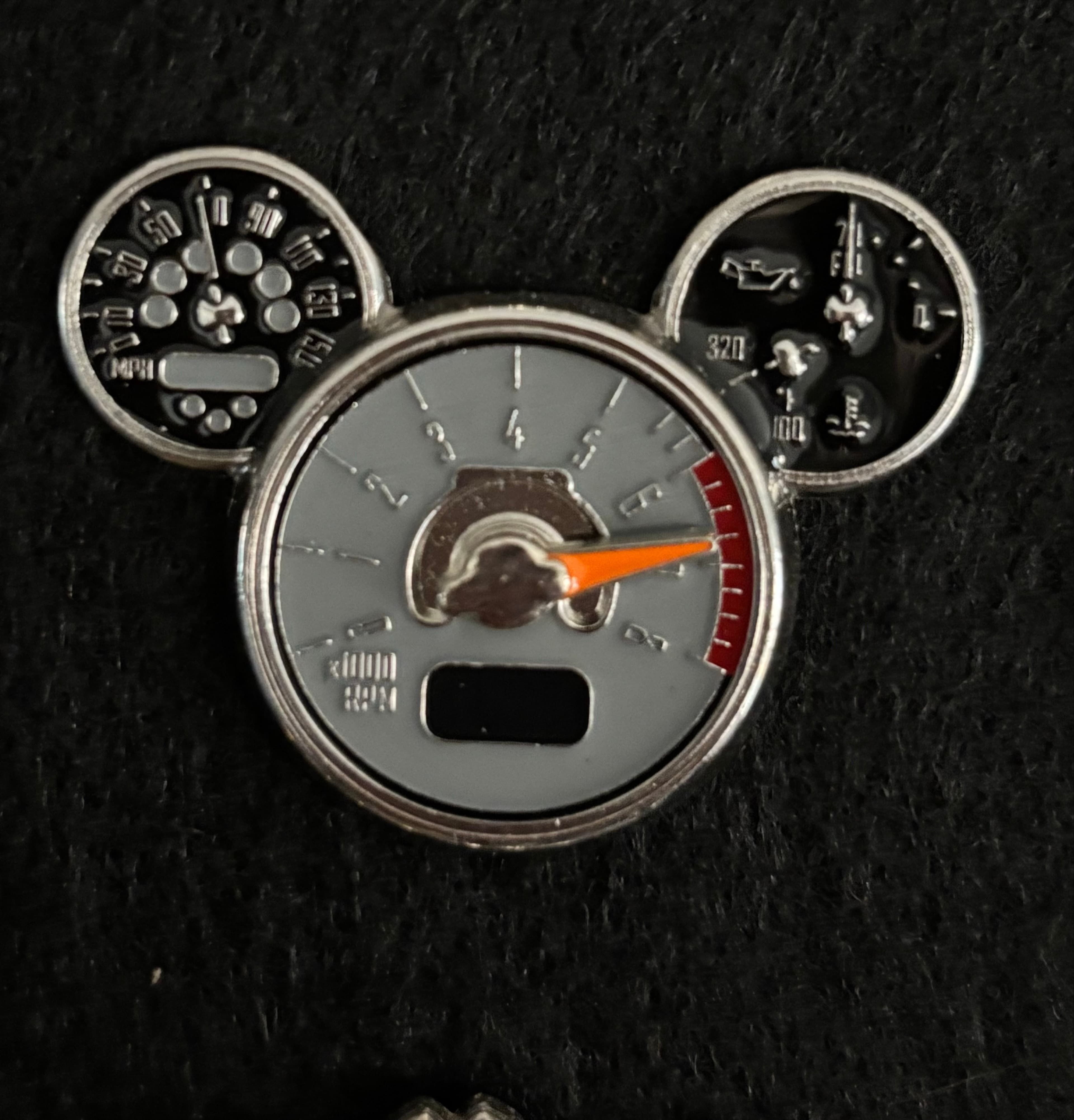 Mickey Mouse Tachometer front