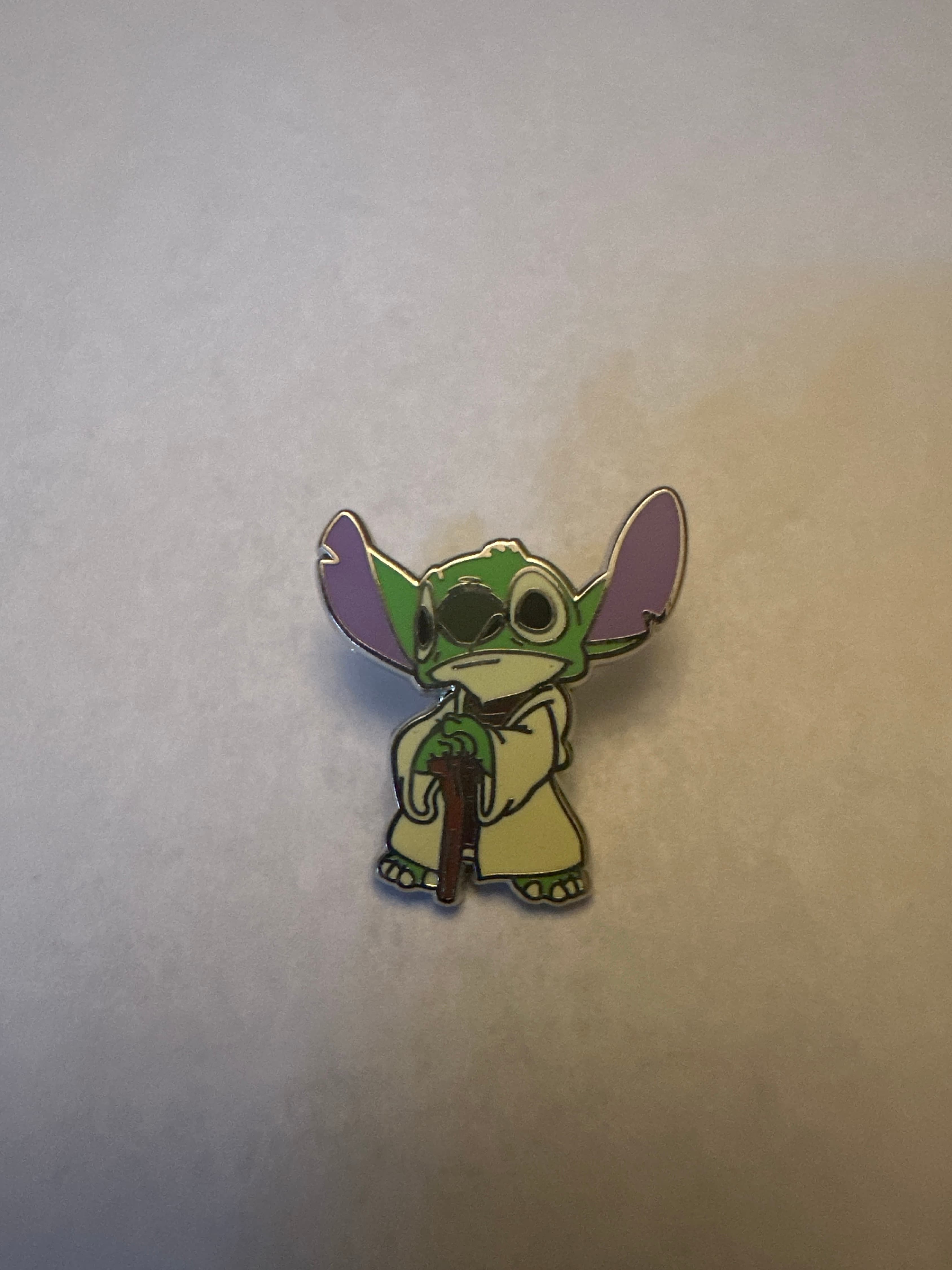 Stitch as Yoda front