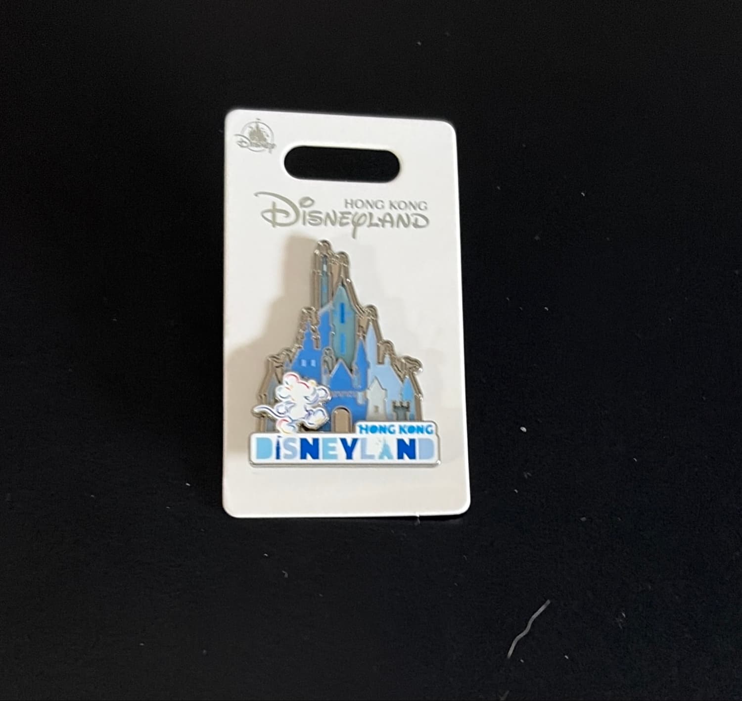 Hong Kong Disneyland Castle with Swirl front
