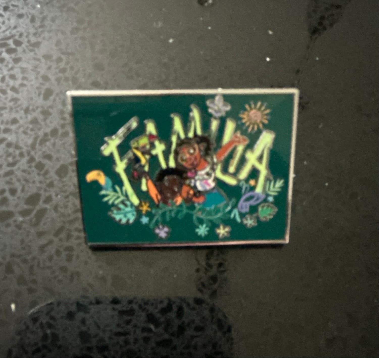 Disney Parks Encanto Mystery Mirabel and Antonio Familia Pin front