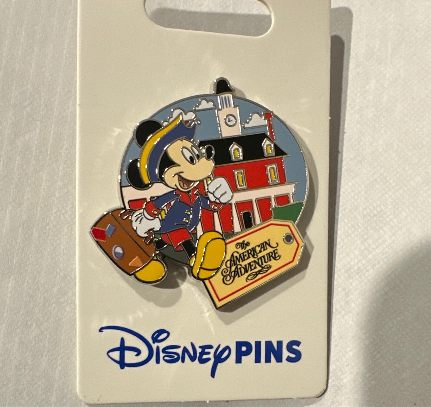 Mickey Visits World Showcase - The American Adventure front