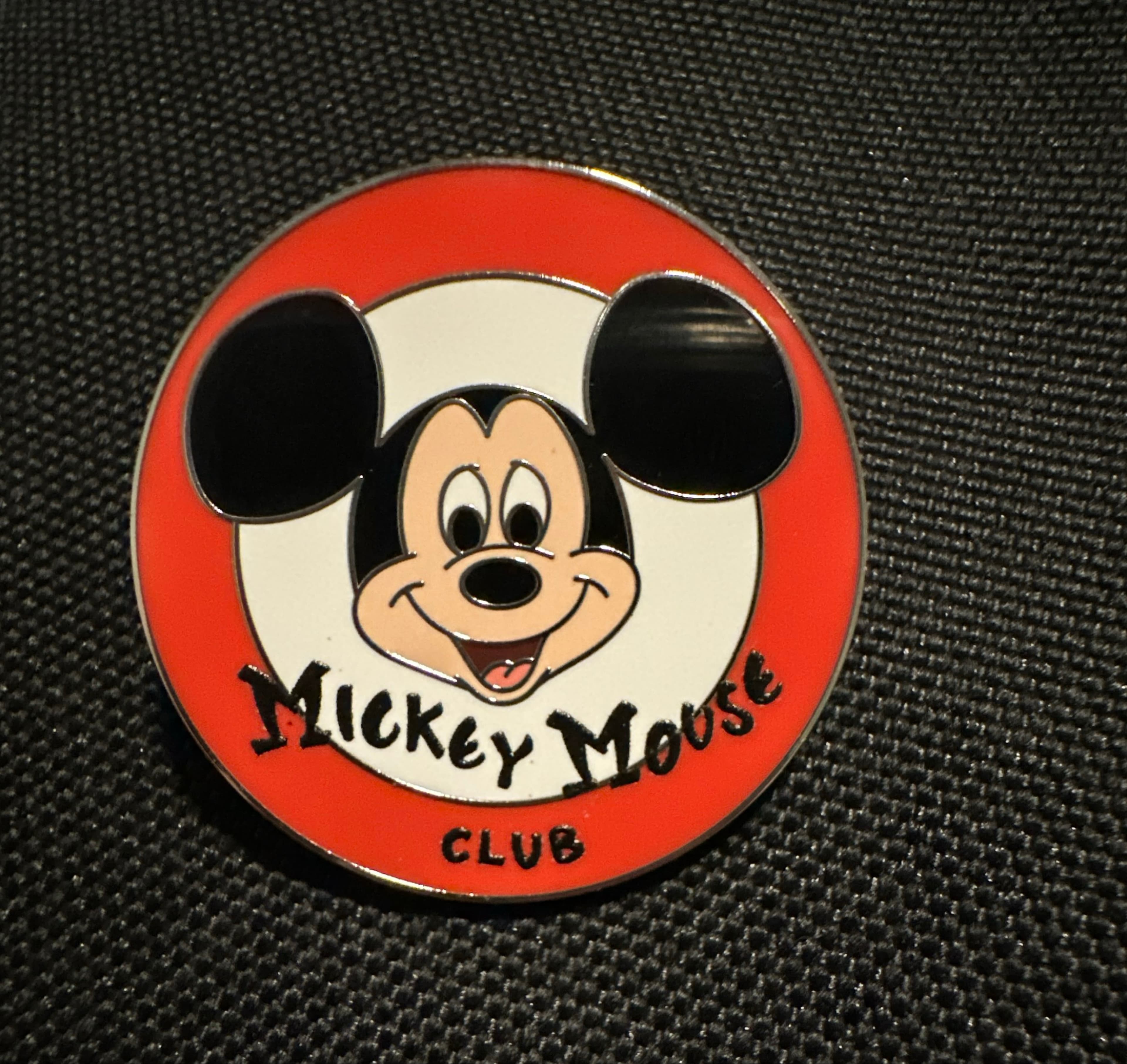 Mickey Mouse Club Pin front