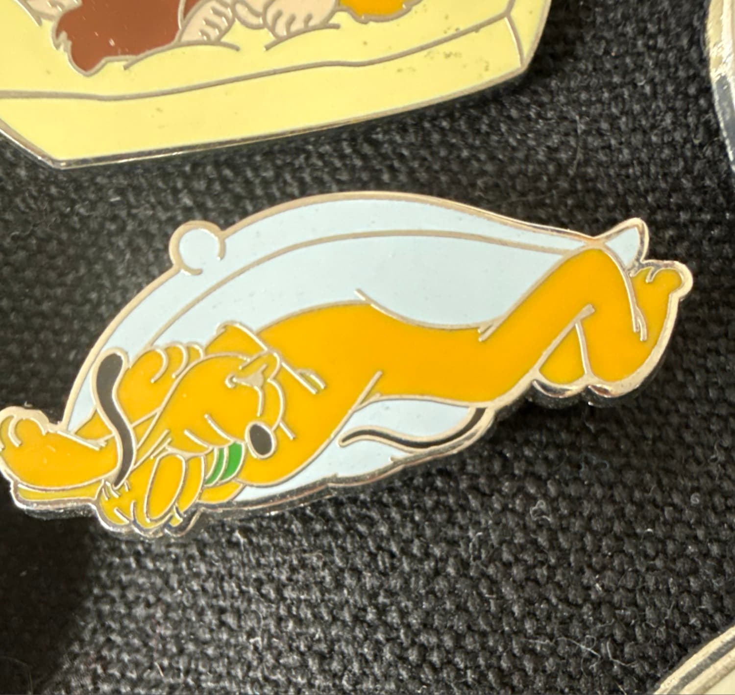 Sleeping Pluto on Pillow front