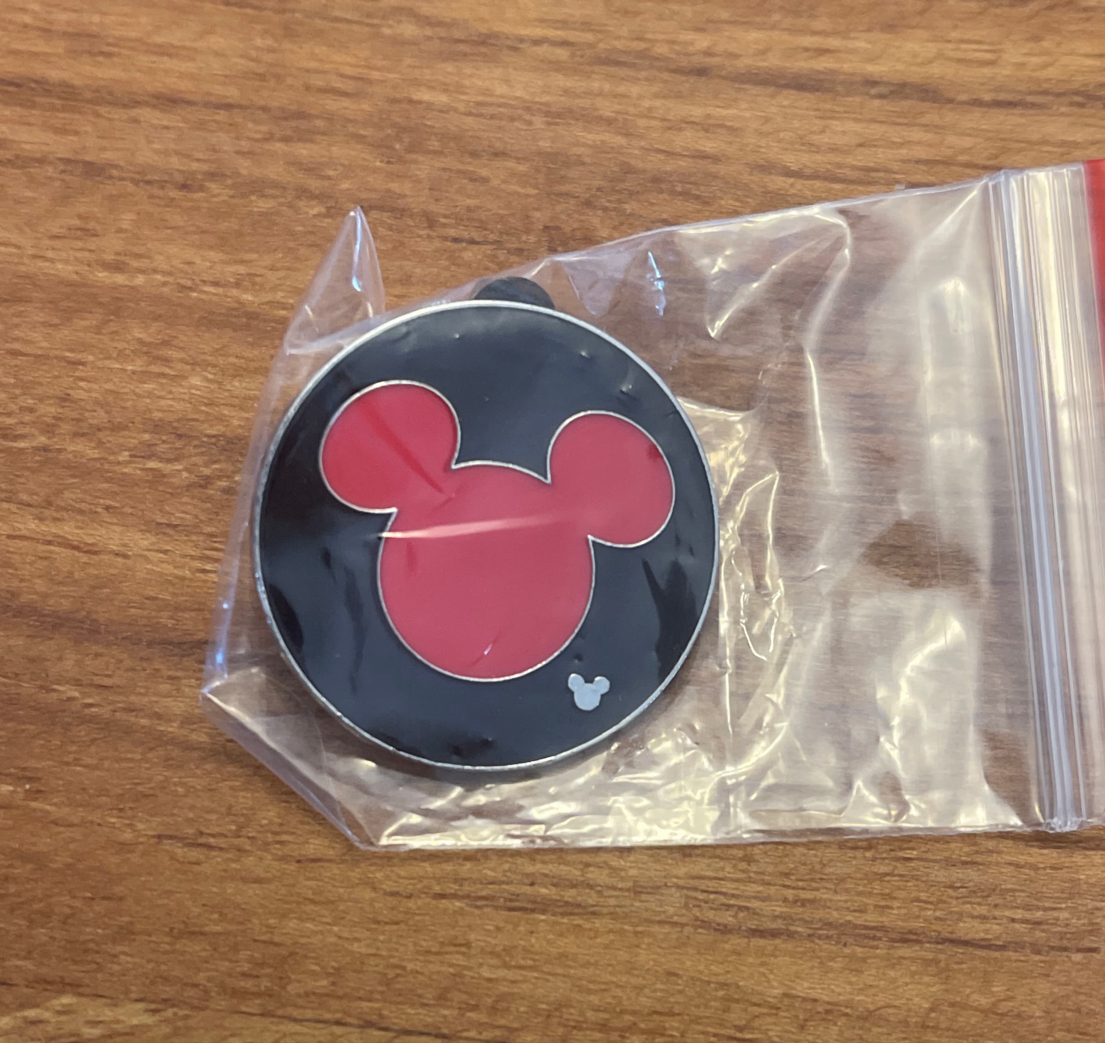 Red Mickey Ear Icon - Cast Lanyard Collection IV front