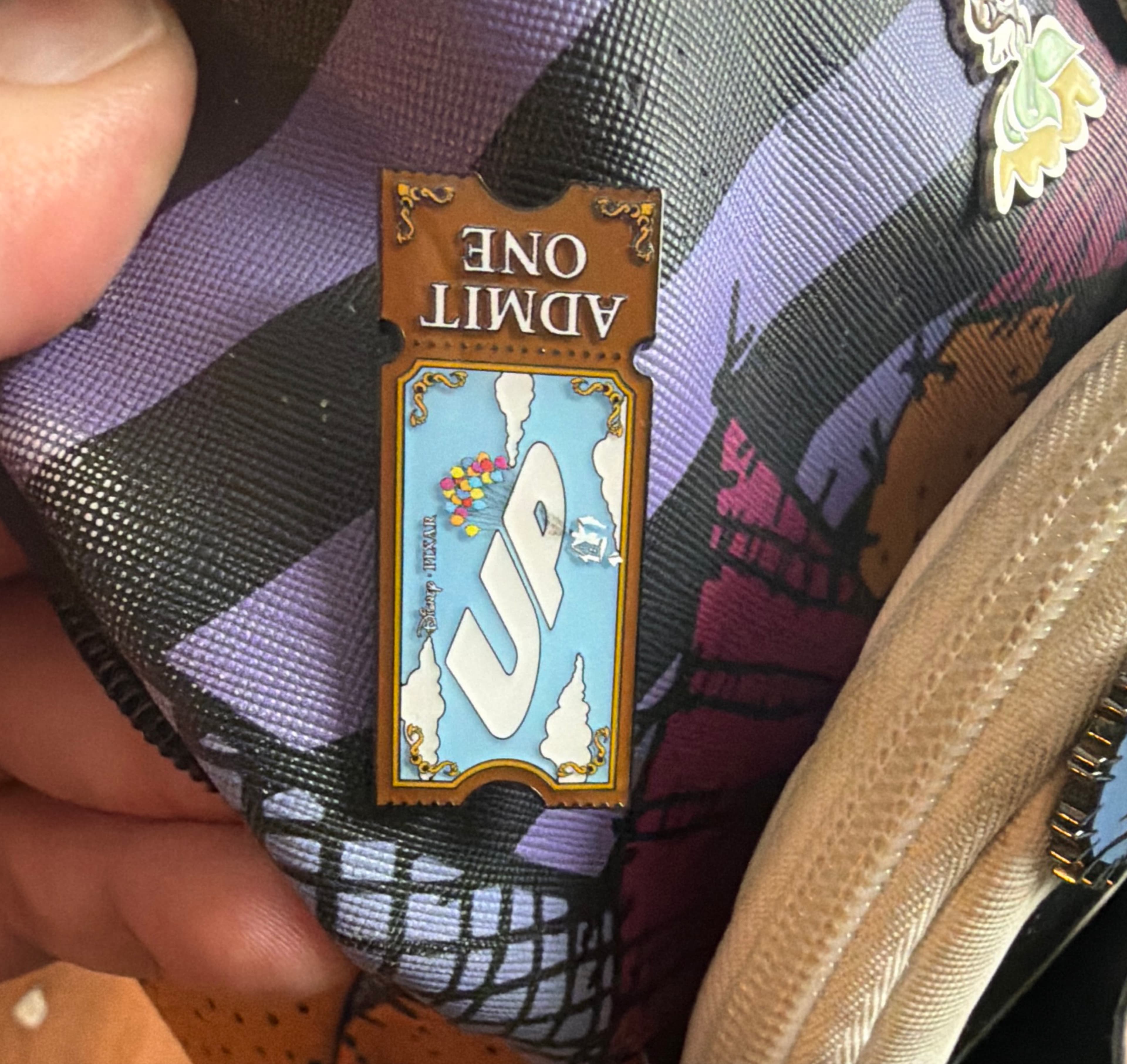 Loungefly Disney Pixar Movie Ticket - Up front
