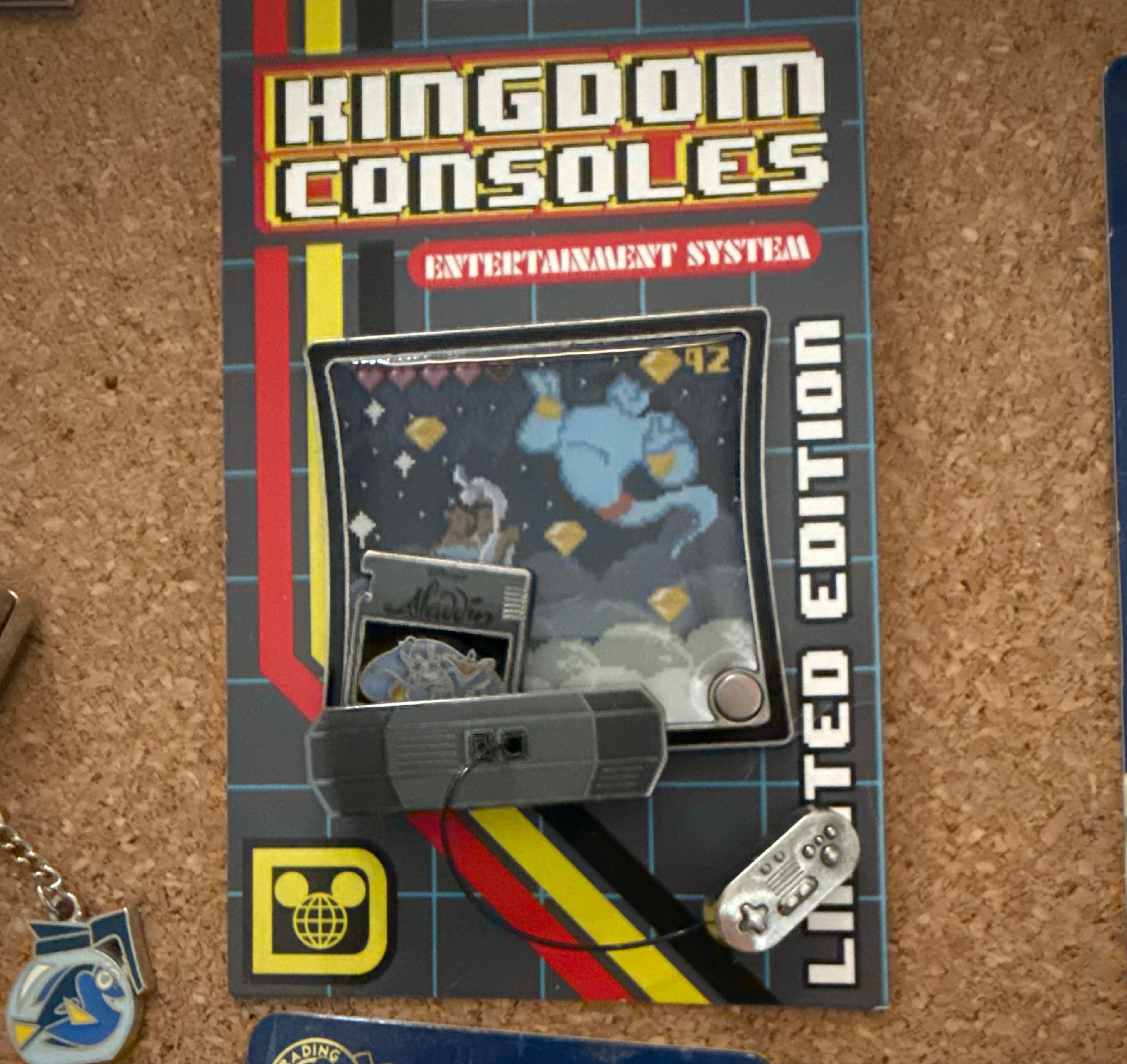 Disney Kingdom Consoles Pin - #02 Aladdin front