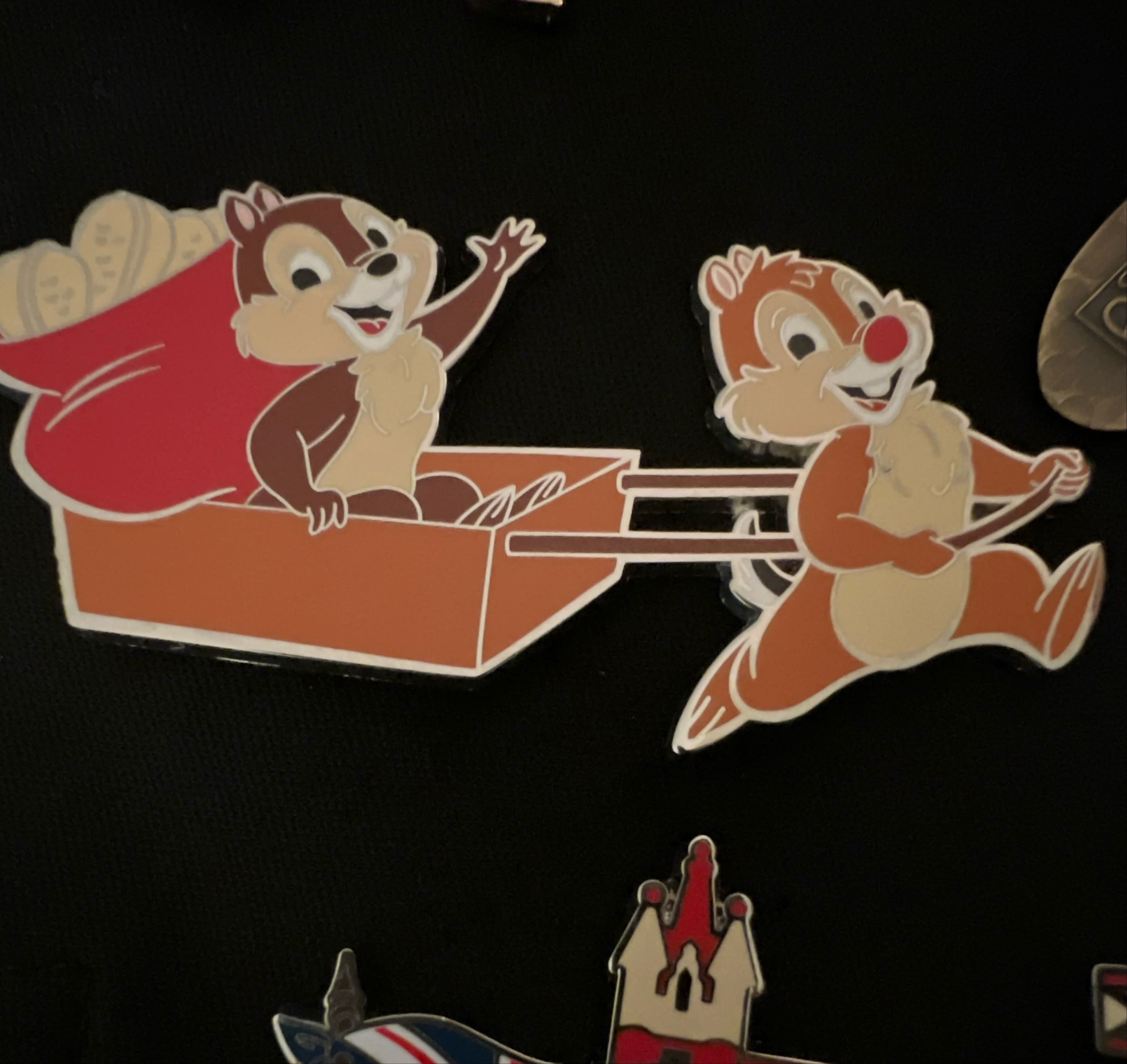 Chip 'N Dale with Peanut Cart front