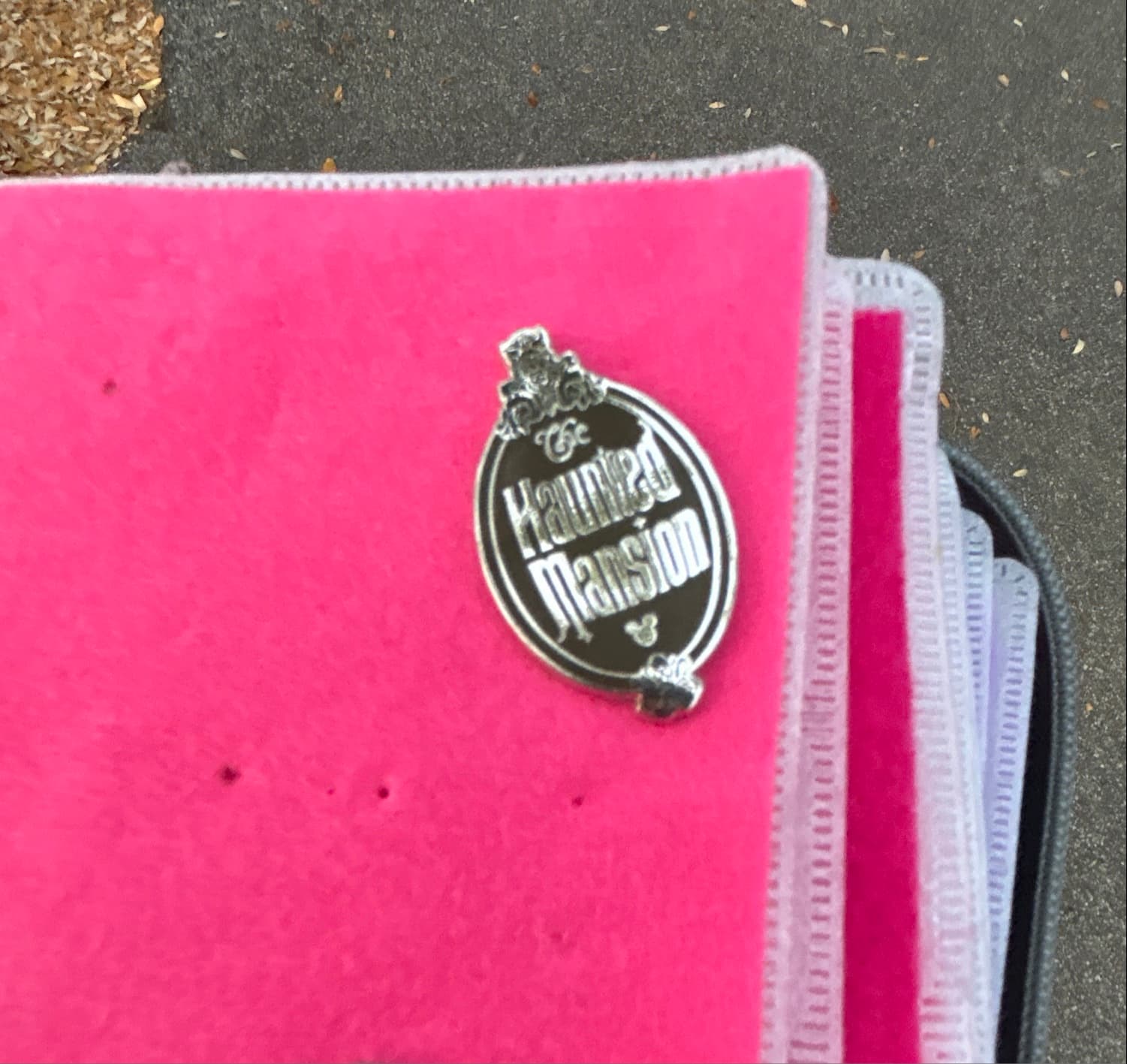 Haunted Mansion Attraction Sign - 2019 Hidden Mickey Series - Stylized Attractions front