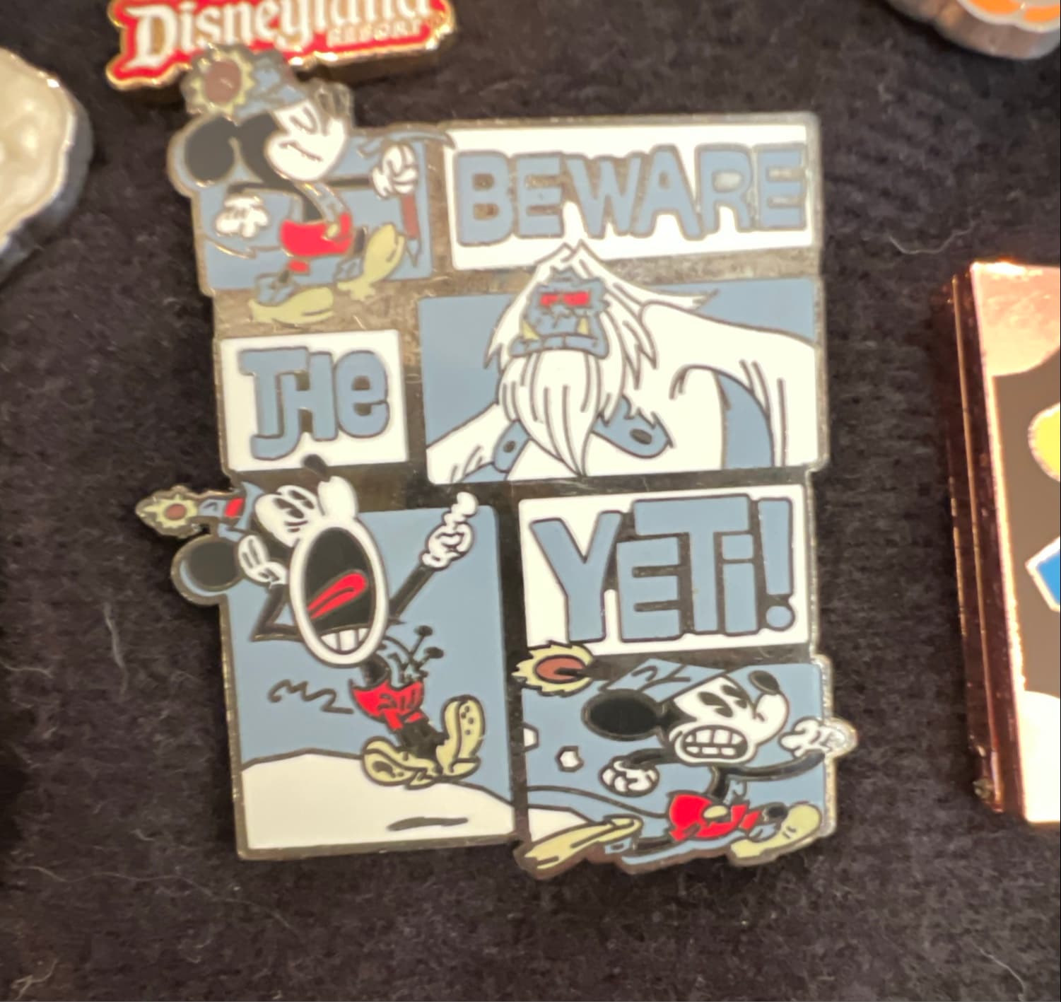 “Yodelberg” Mickey - “Beware the Yeti!” front