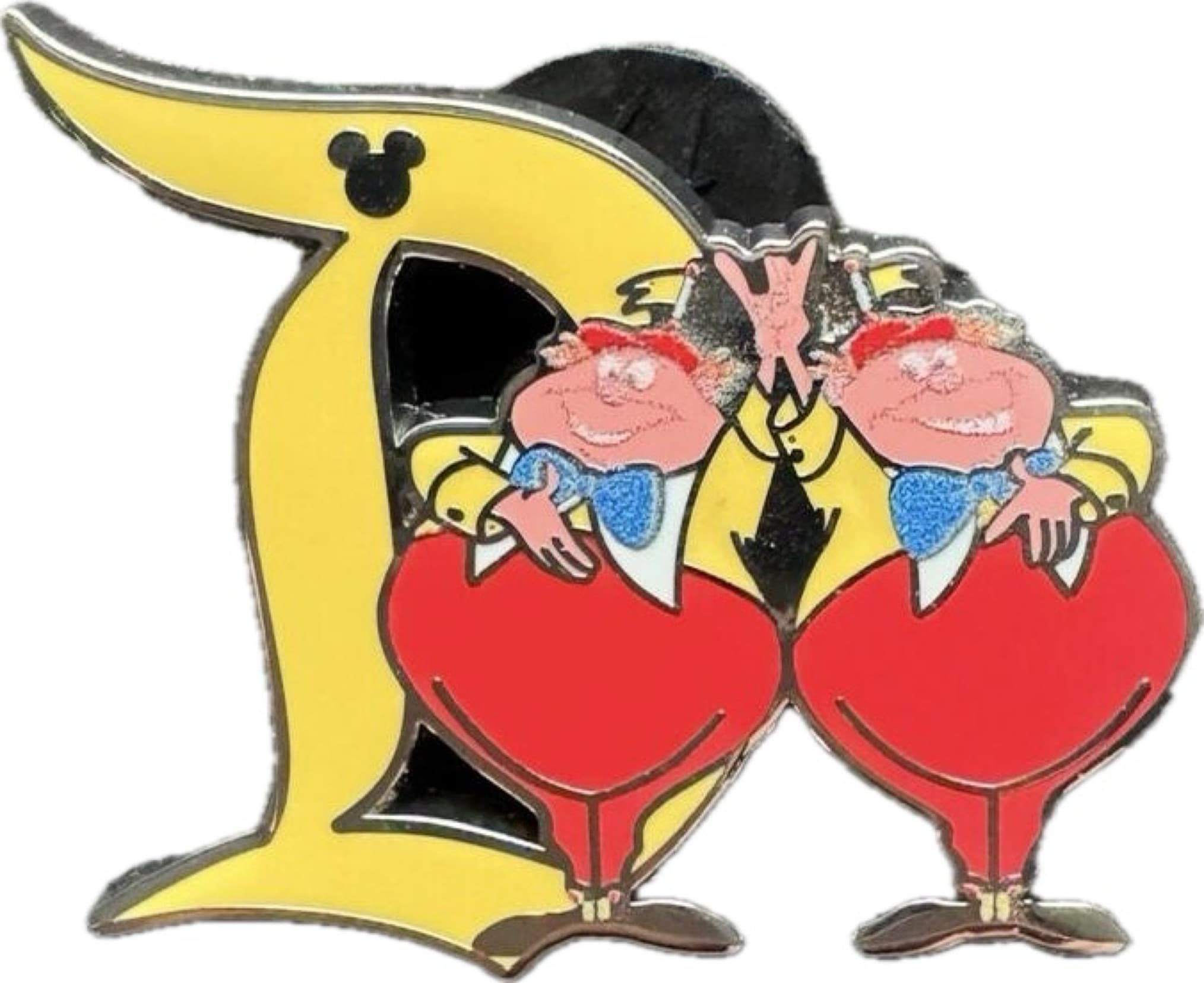 Tweedle Dee and Tweedle Dum Disneyland D Chaser front