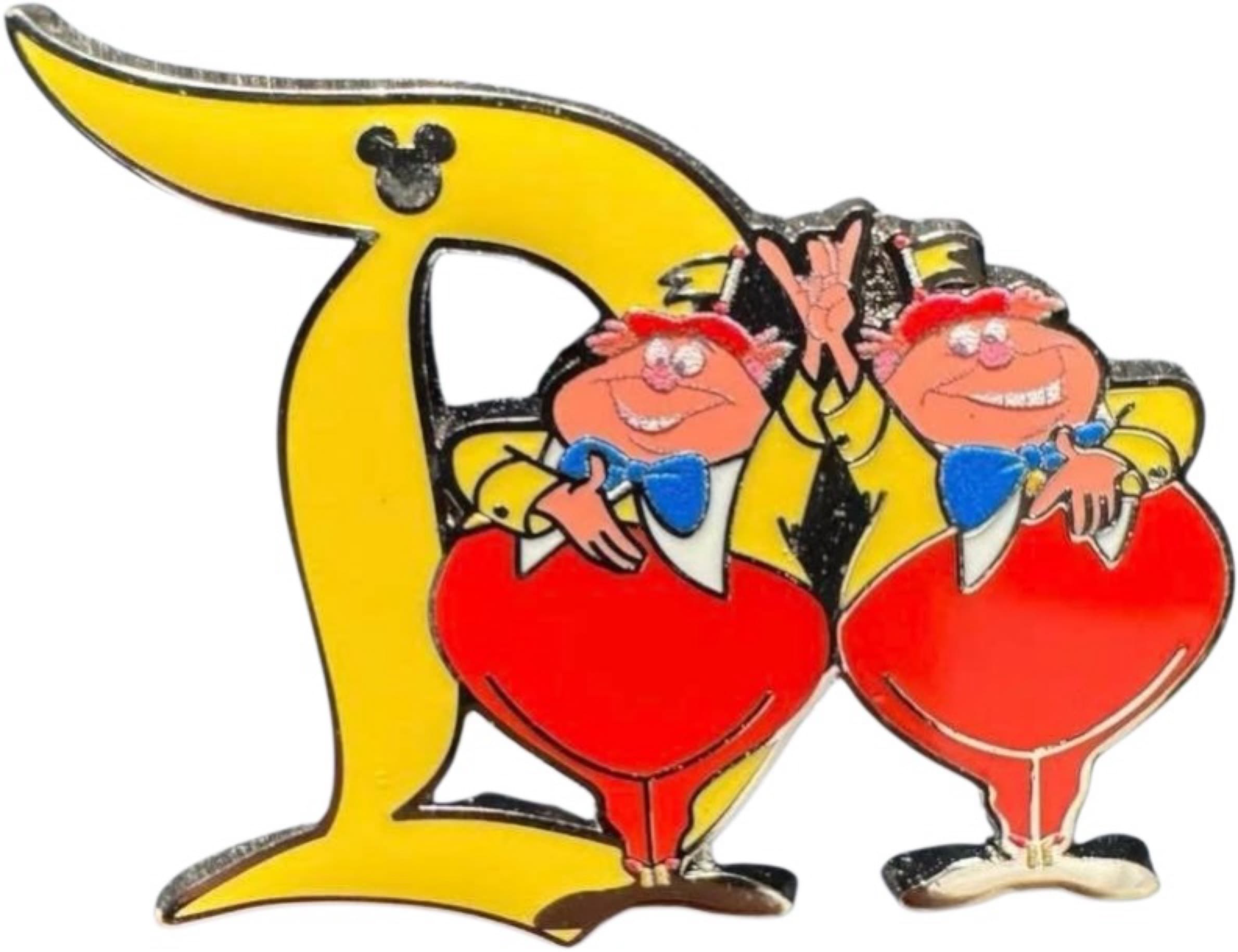 Tweedle Dee and Tweedle Dum Disneyland D Chaser front